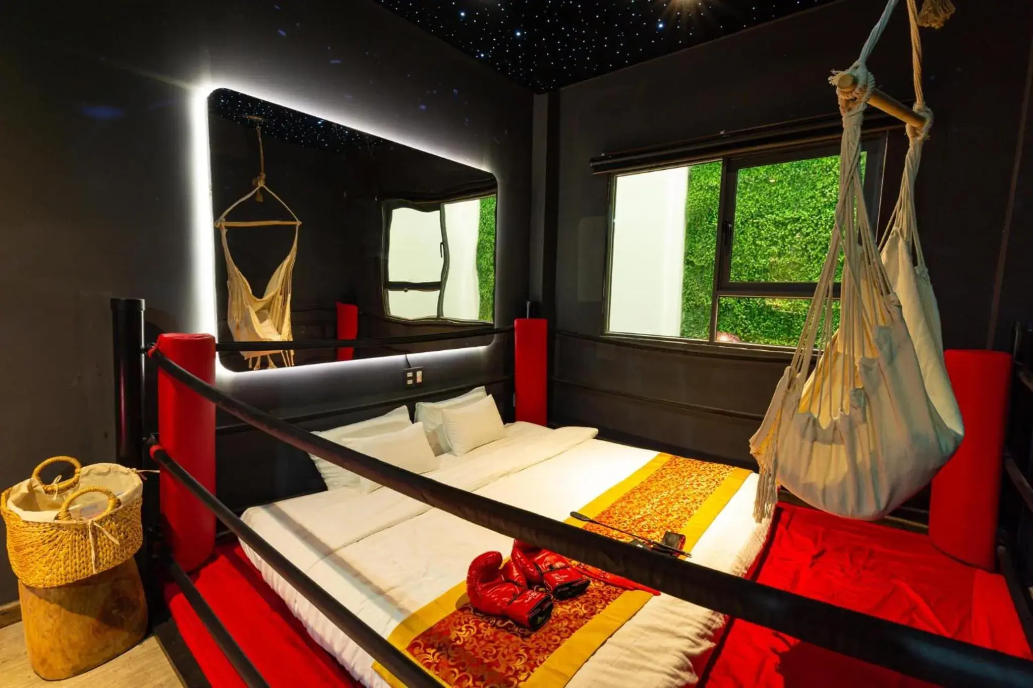 Double Room with Garden View in Language Exchange Hotel 3 Double Room with Garden View in Language Exchange Hotel 3