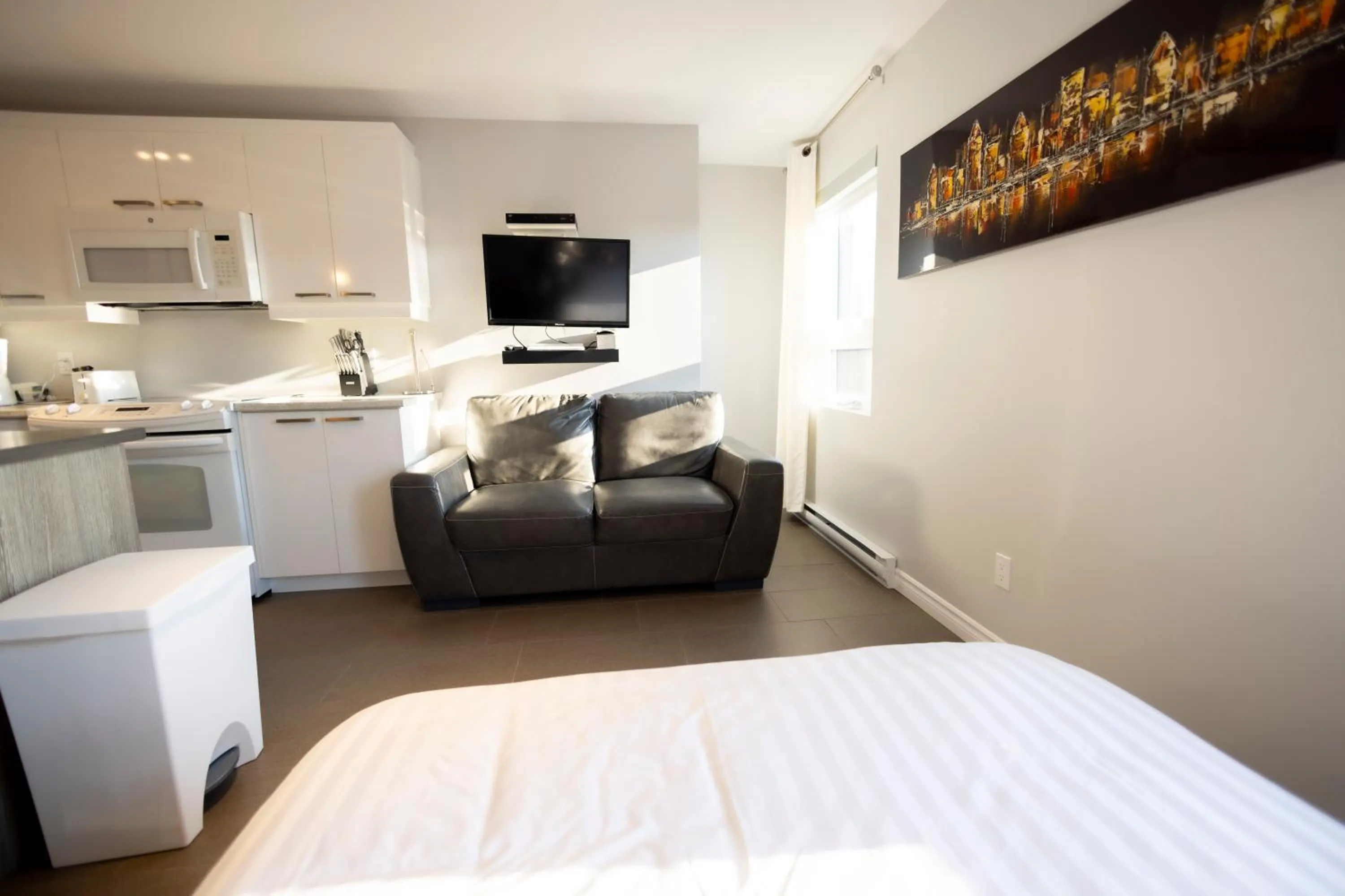 Bedroom, Bed in Le Chic-Urbain