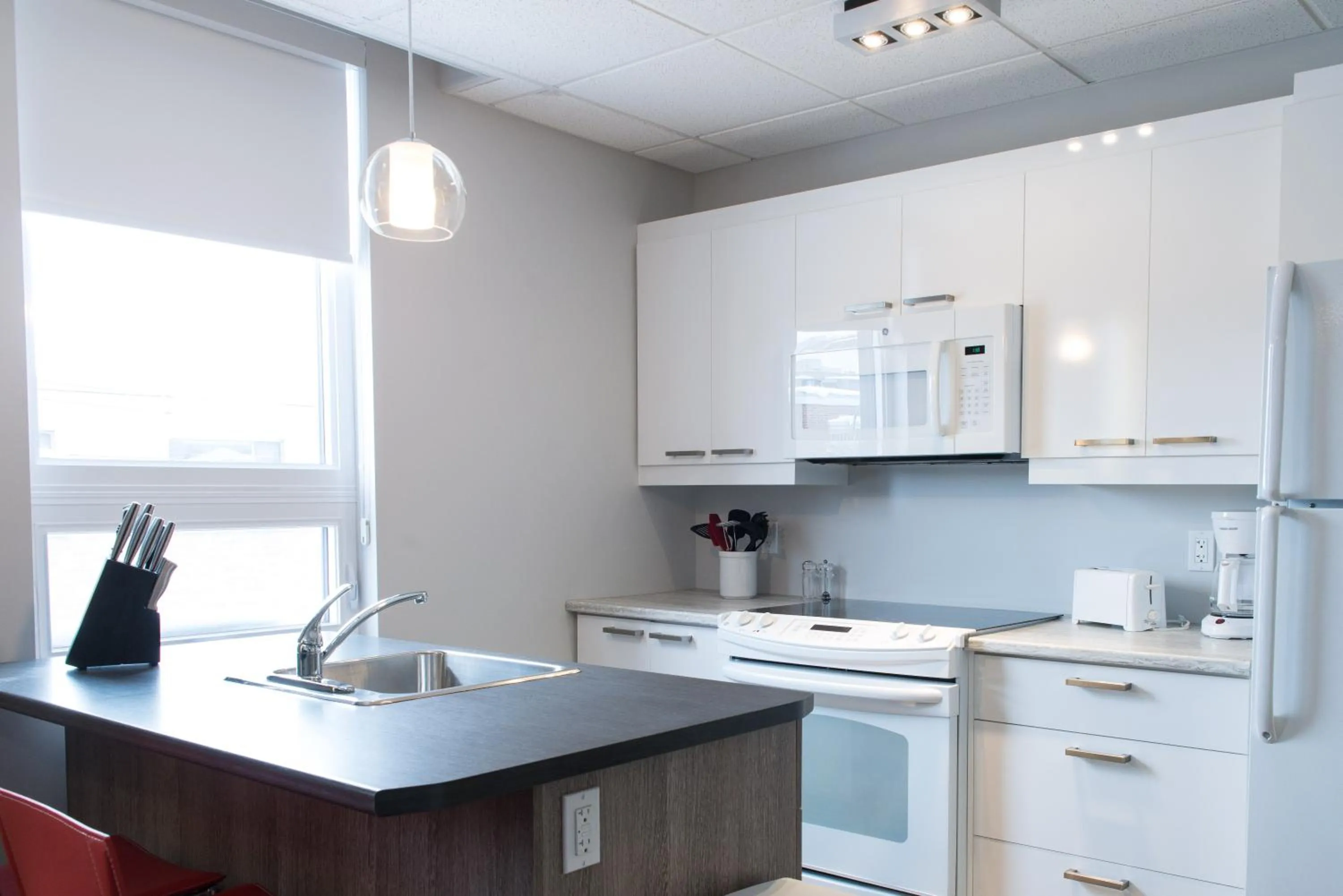 Kitchen or kitchenette in Le Chic-Urbain