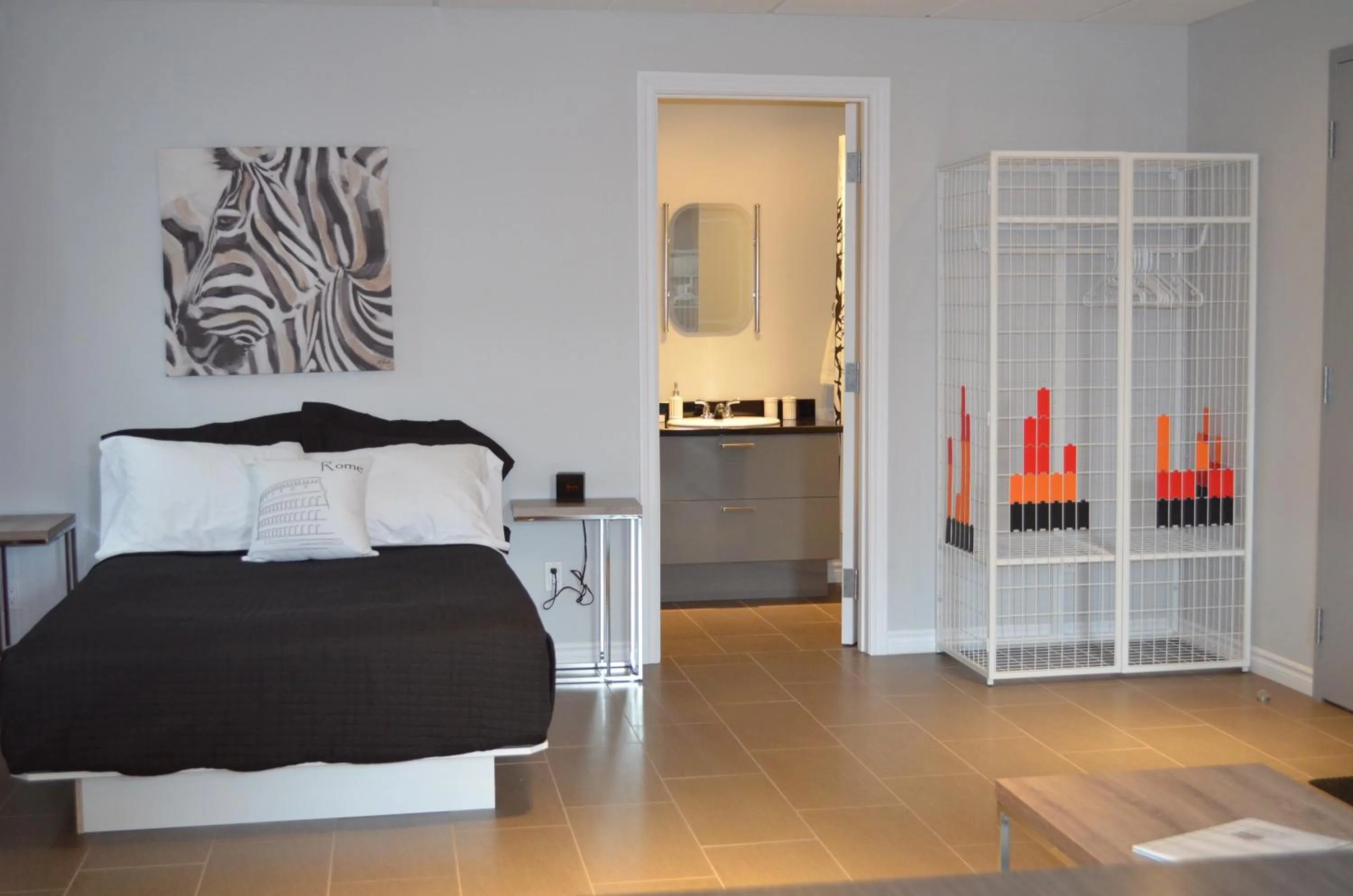 Bed in Le Chic-Urbain