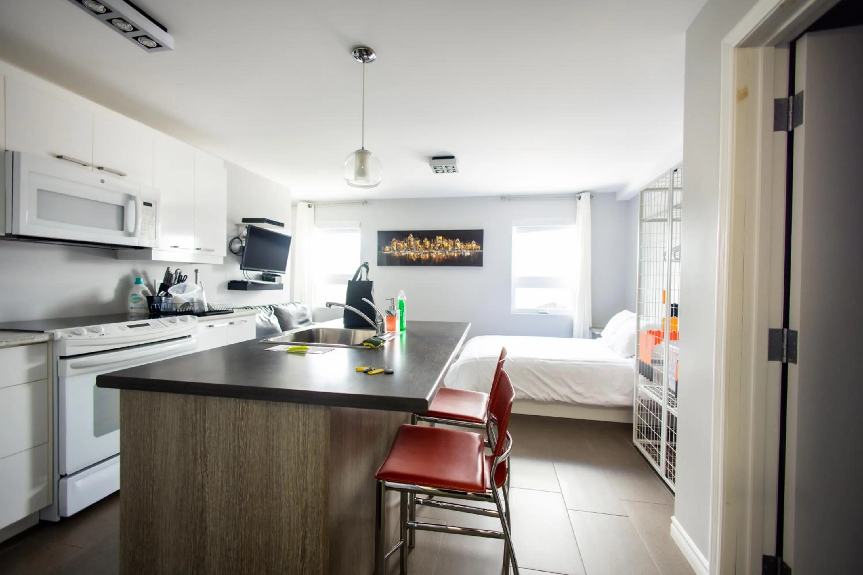 Photo of the whole room, Bed in Le Chic-Urbain