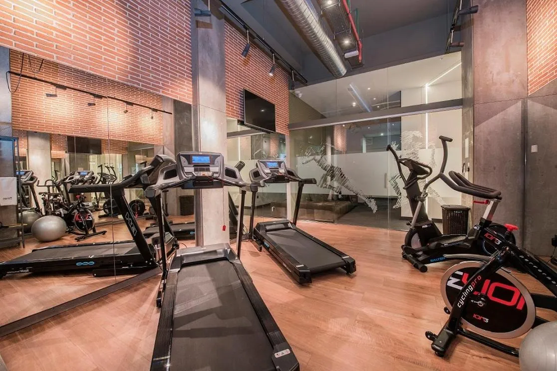 Fitness centre/facilities in Barceló Ourense