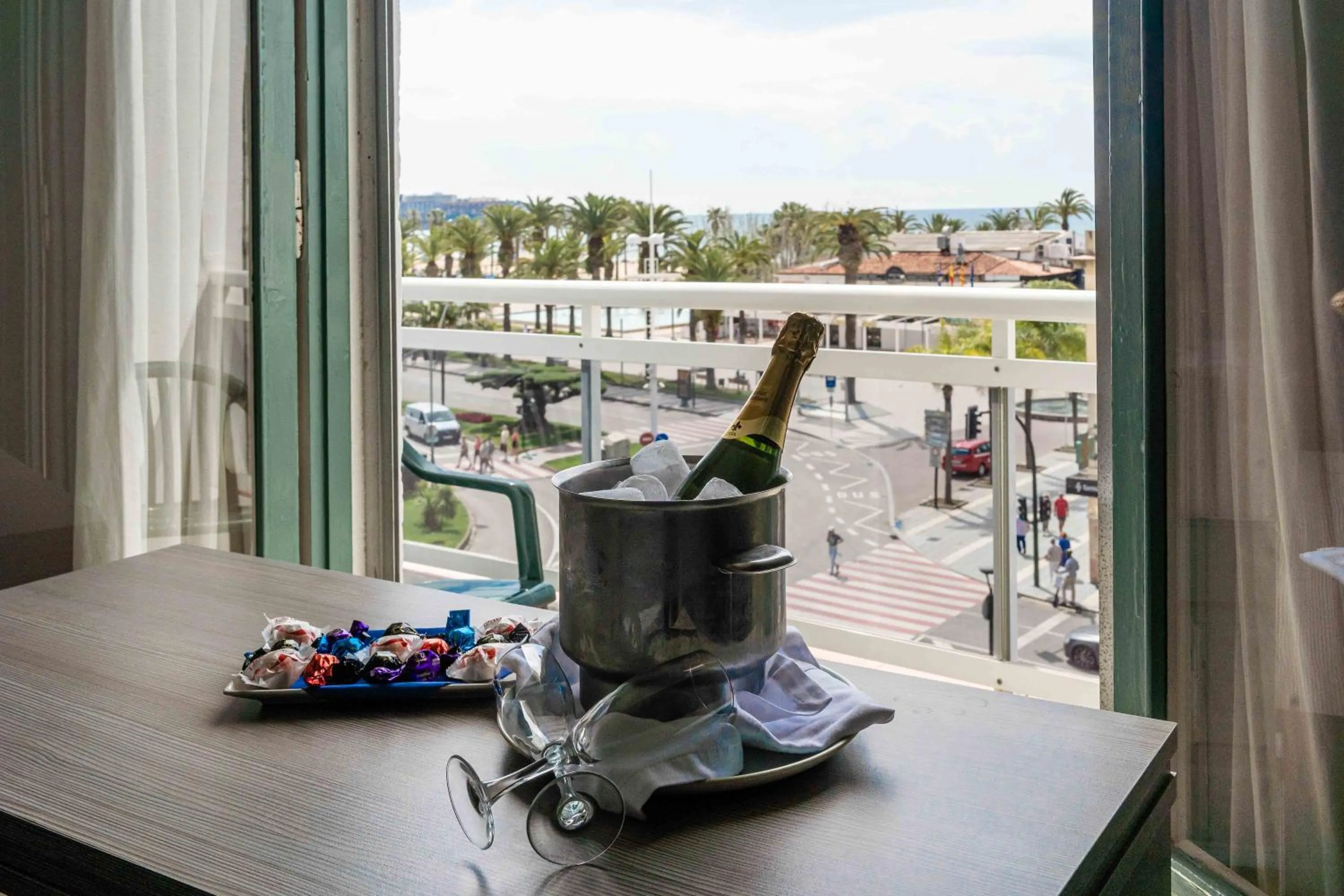 City view in Hotel Planas