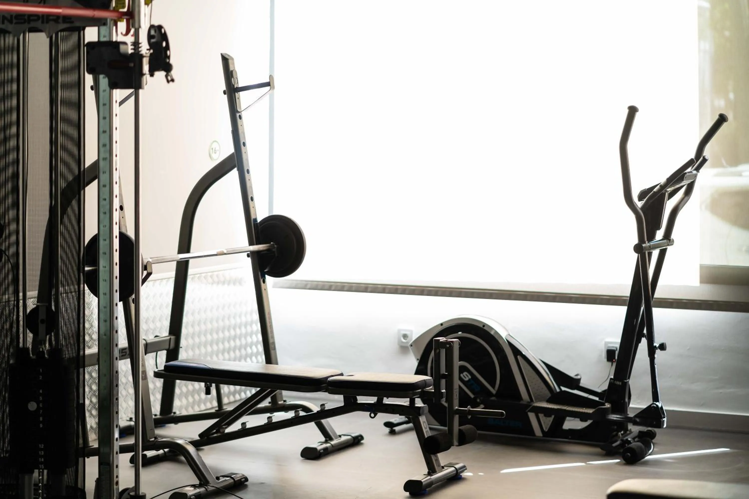 Fitness centre/facilities in Hotel Planas