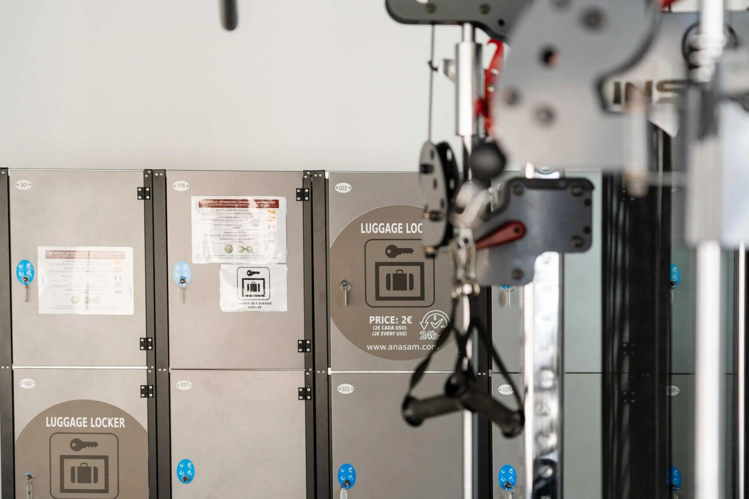 Fitness centre/facilities in Hotel Planas