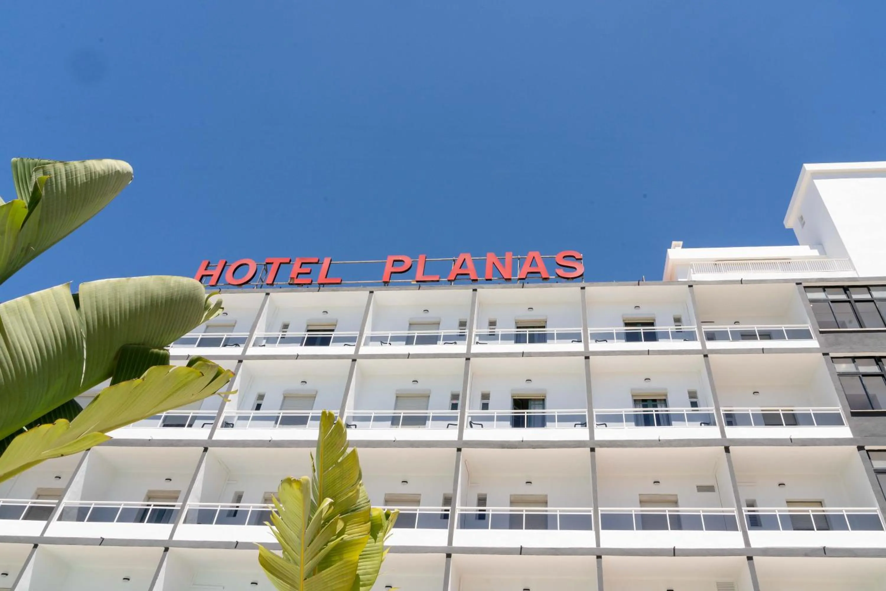 Facade/entrance in Hotel Planas