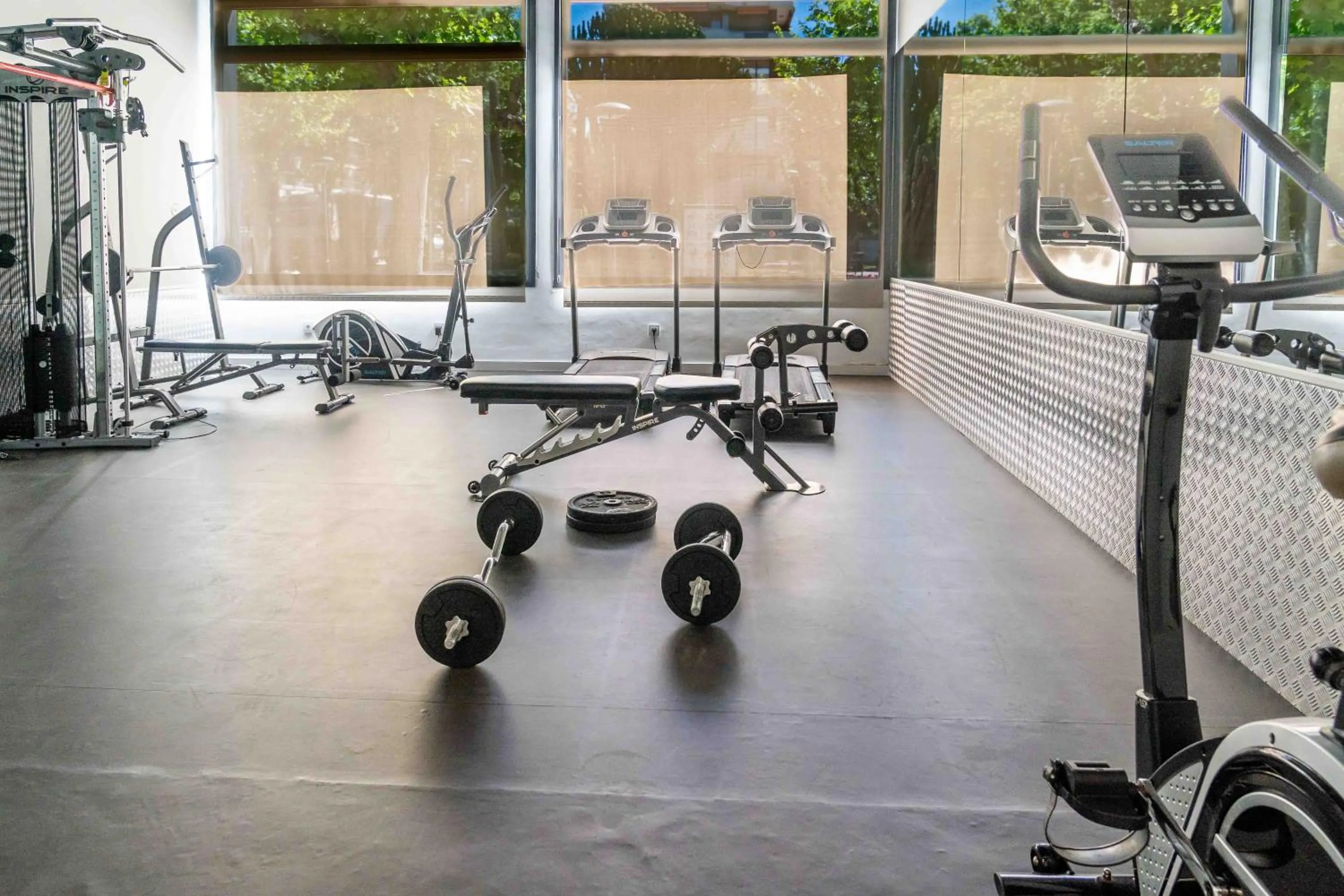 Fitness centre/facilities in Hotel Planas