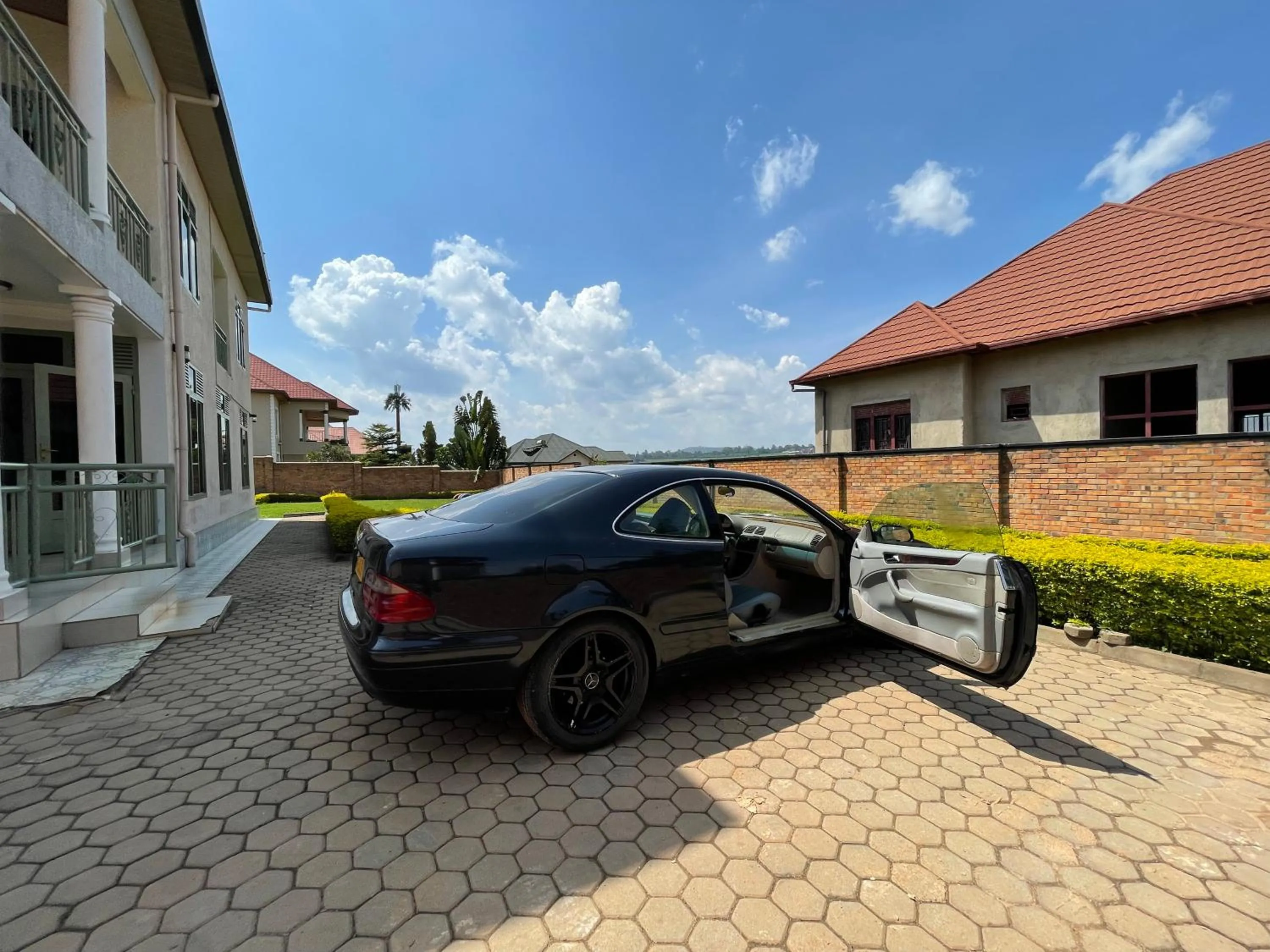 Parking in Captivating 7-Bed House in Kigali Rwanda