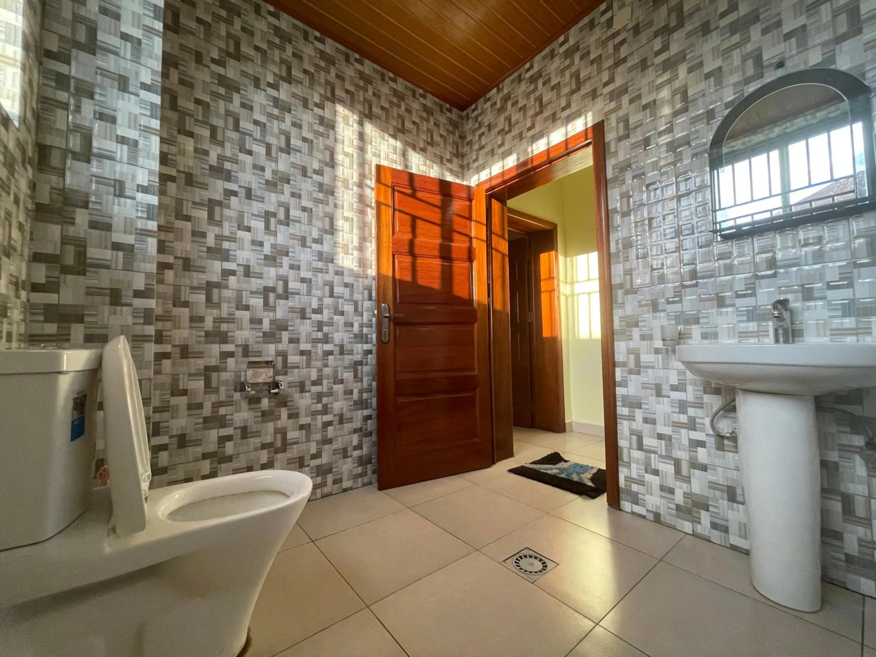 Bathroom in Captivating 7-Bed House in Kigali Rwanda