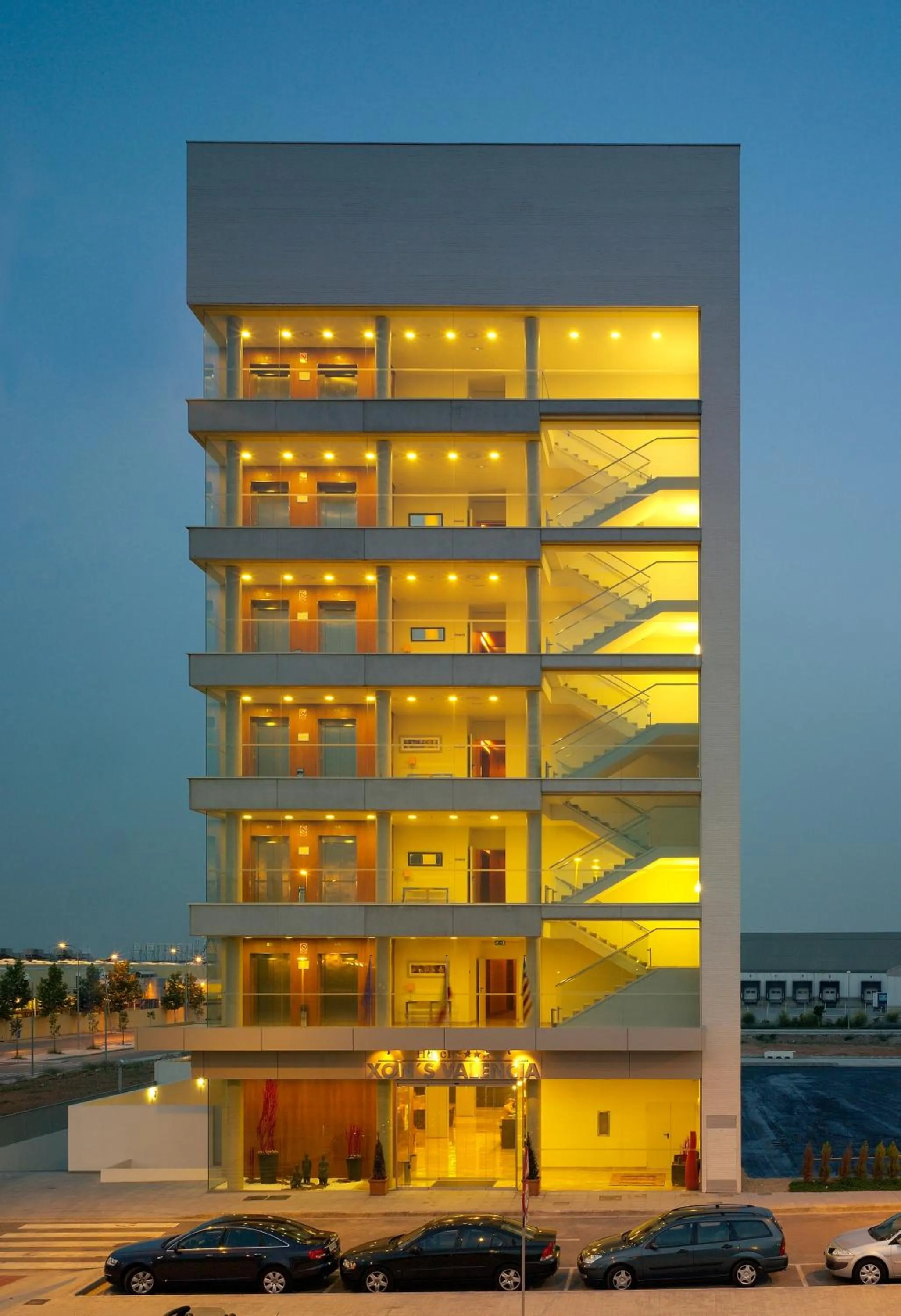 Facade/entrance in Hotel Xon's Valencia