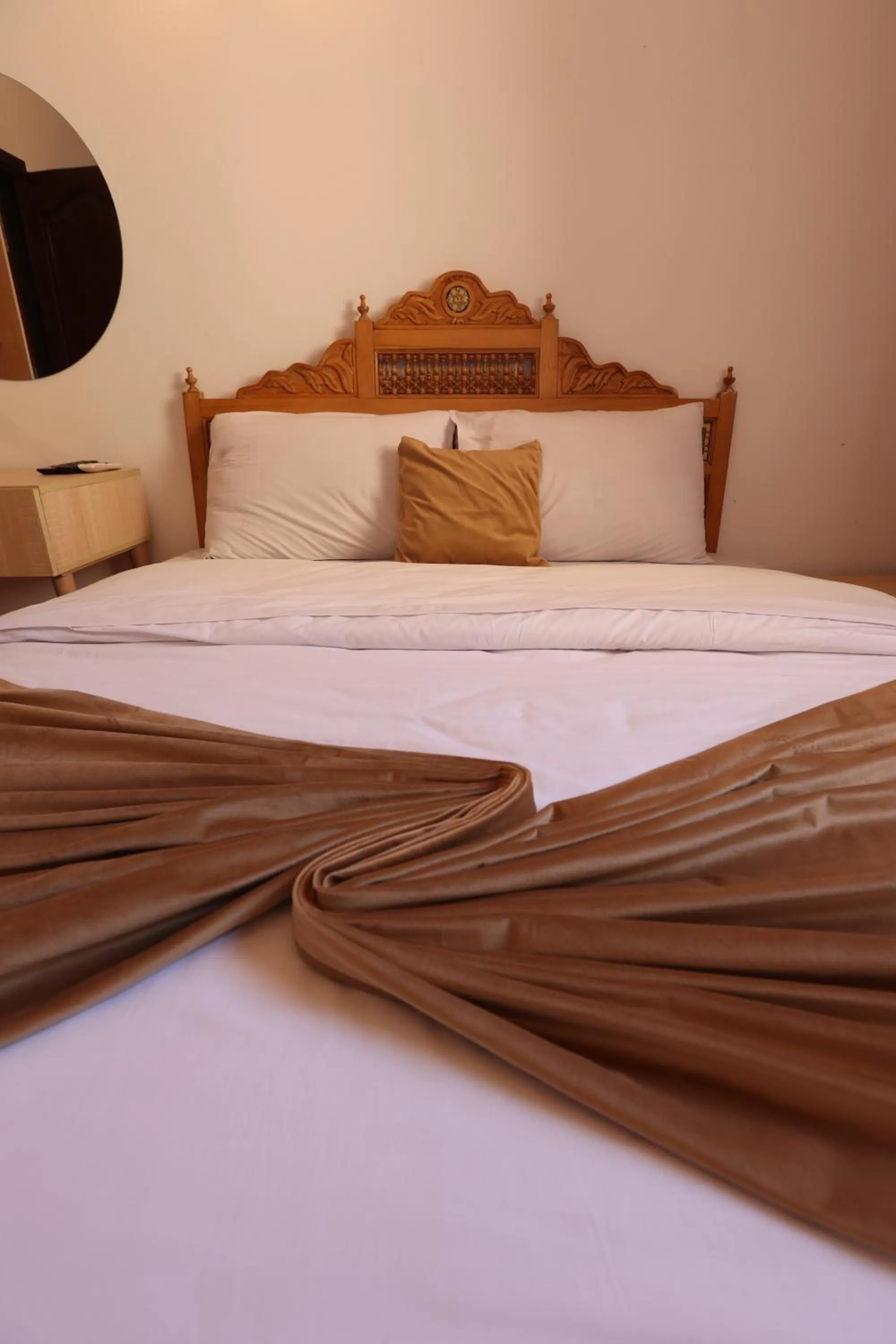 Bed in Eagles Pyramids View