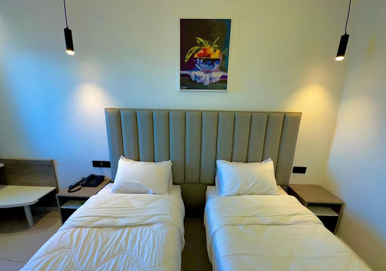 Bed in Hôtel Fnideq Senator