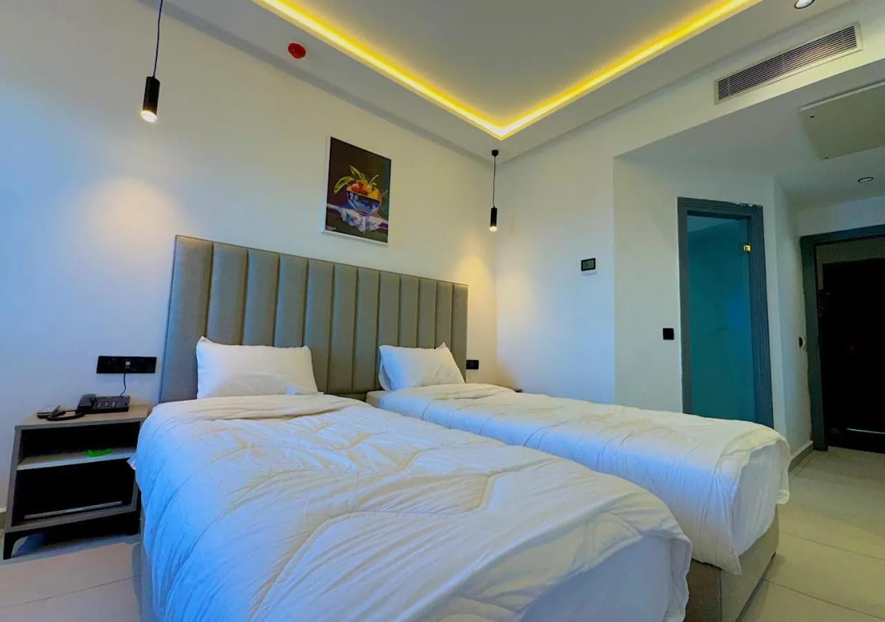 Bed in Hôtel Fnideq Senator