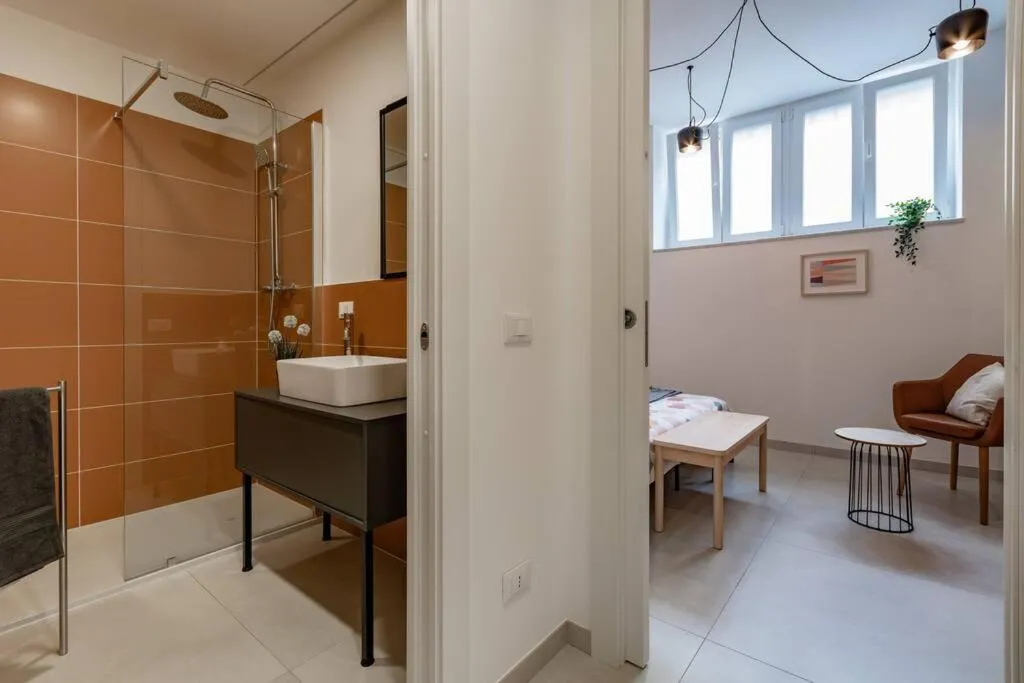 Shower in Battle Kitchen Loft