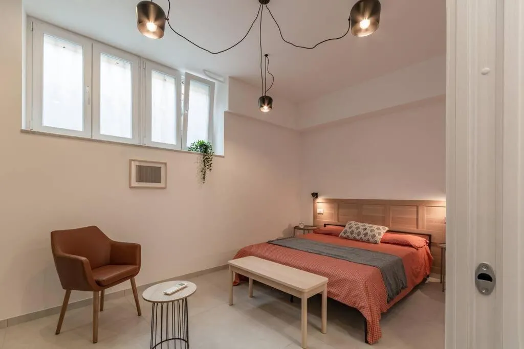 Bed in Battle Kitchen Loft