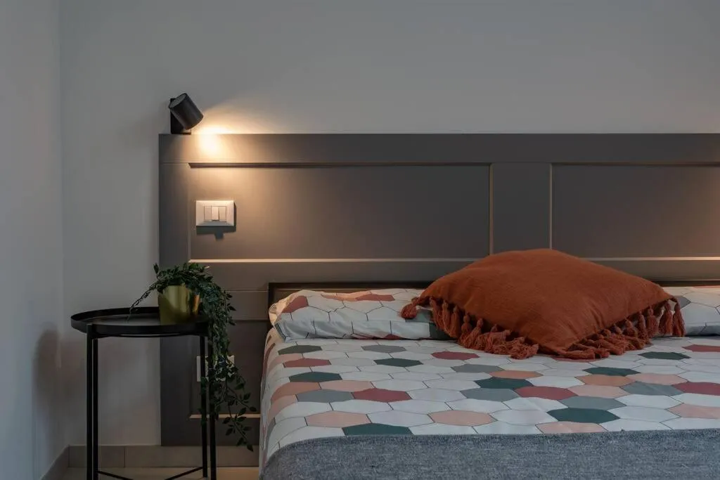 Bed in Battle Kitchen Loft