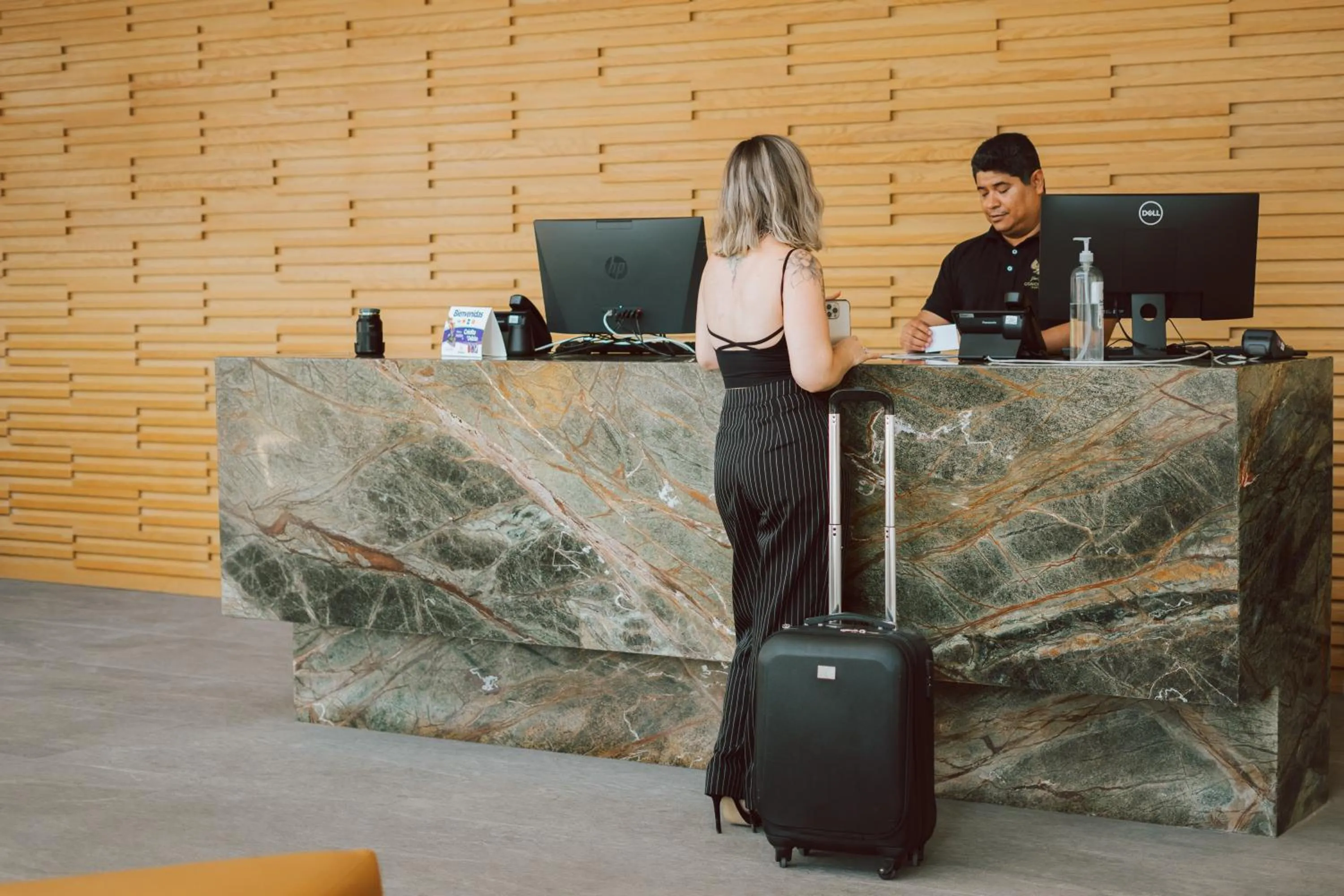Lobby or reception in Gran Hotel Concordia Irapuato