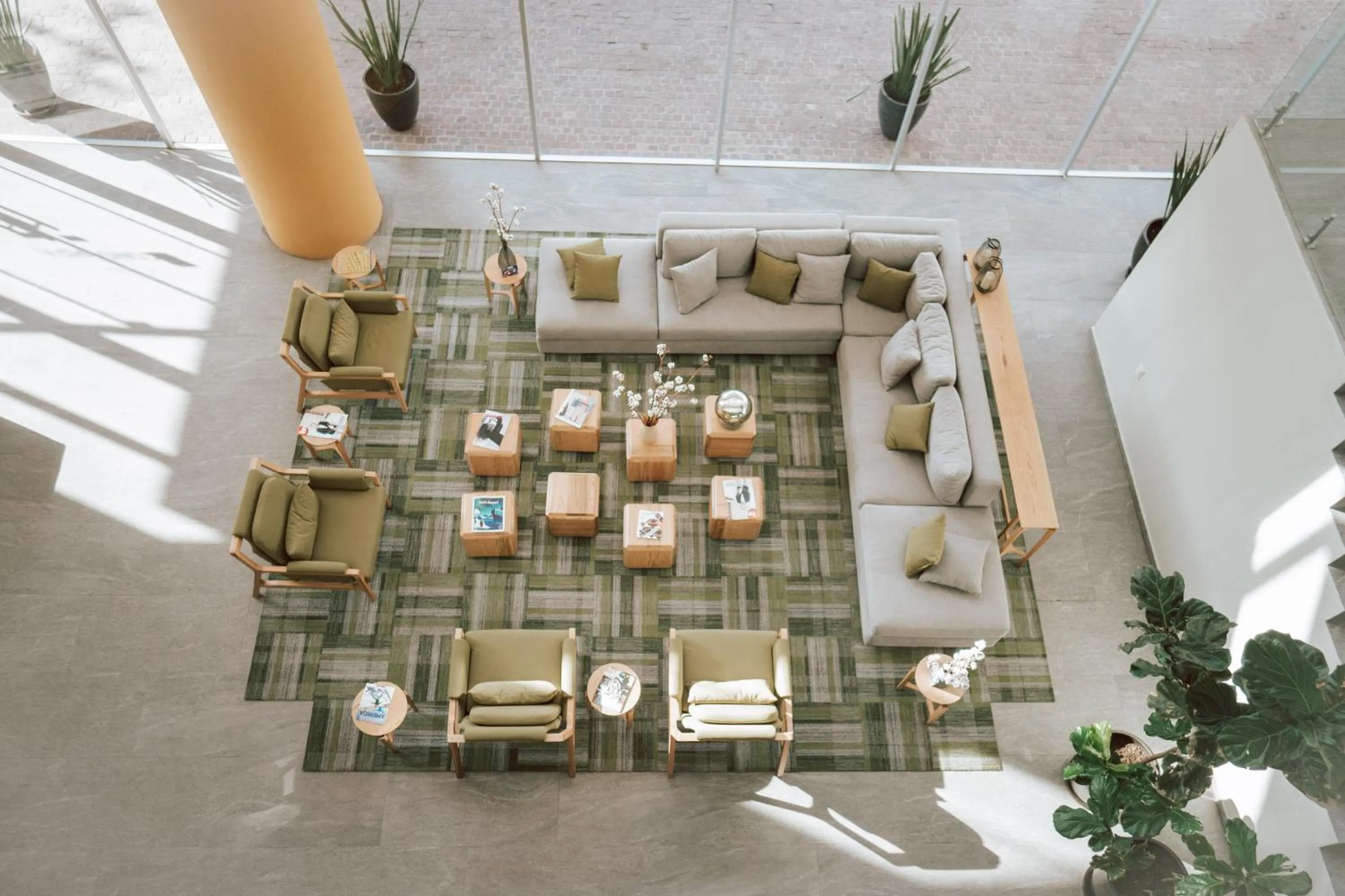 Living room in Gran Hotel Concordia Irapuato