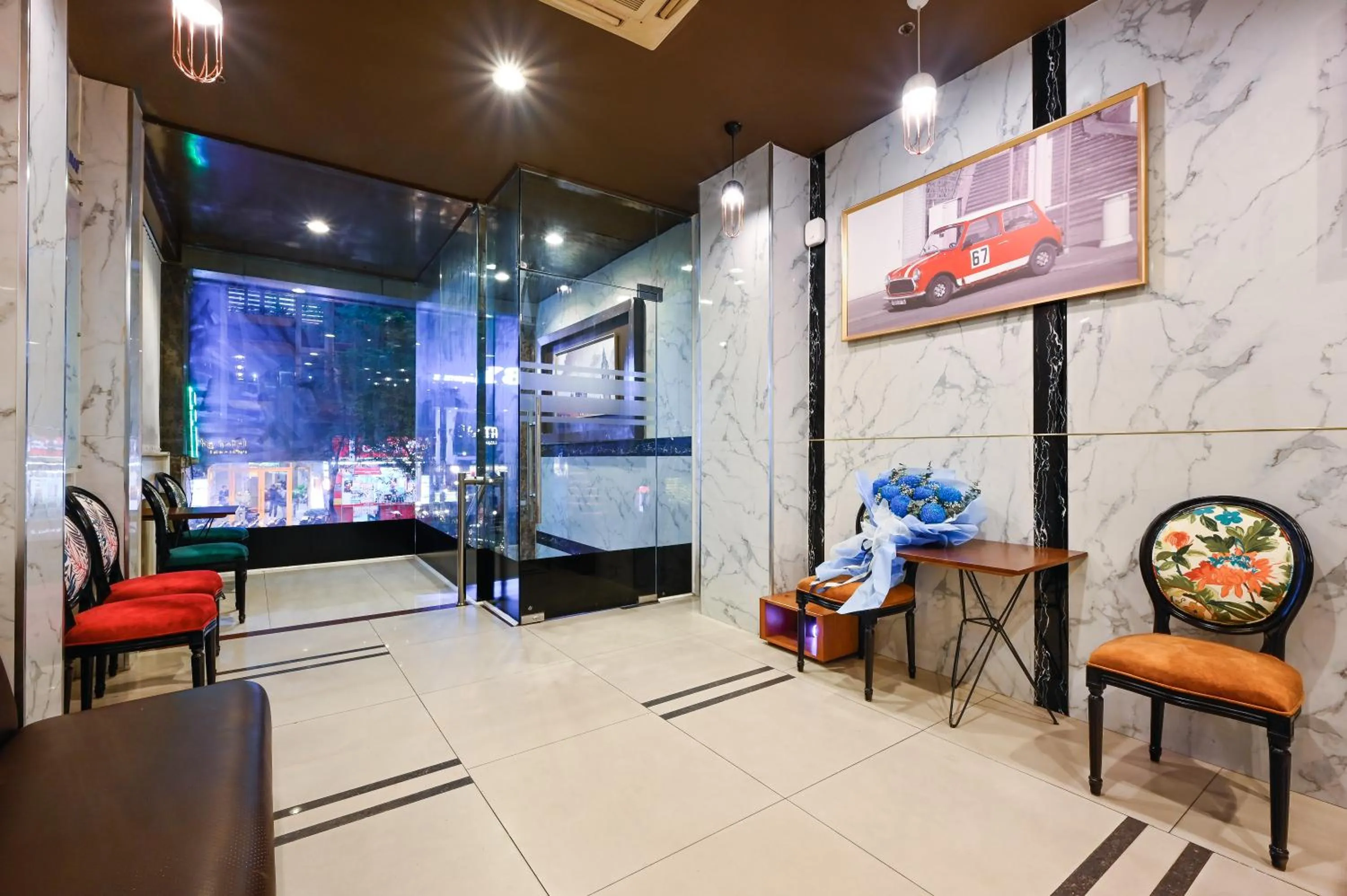 Lobby or reception in The Noble Swan Hotel New World