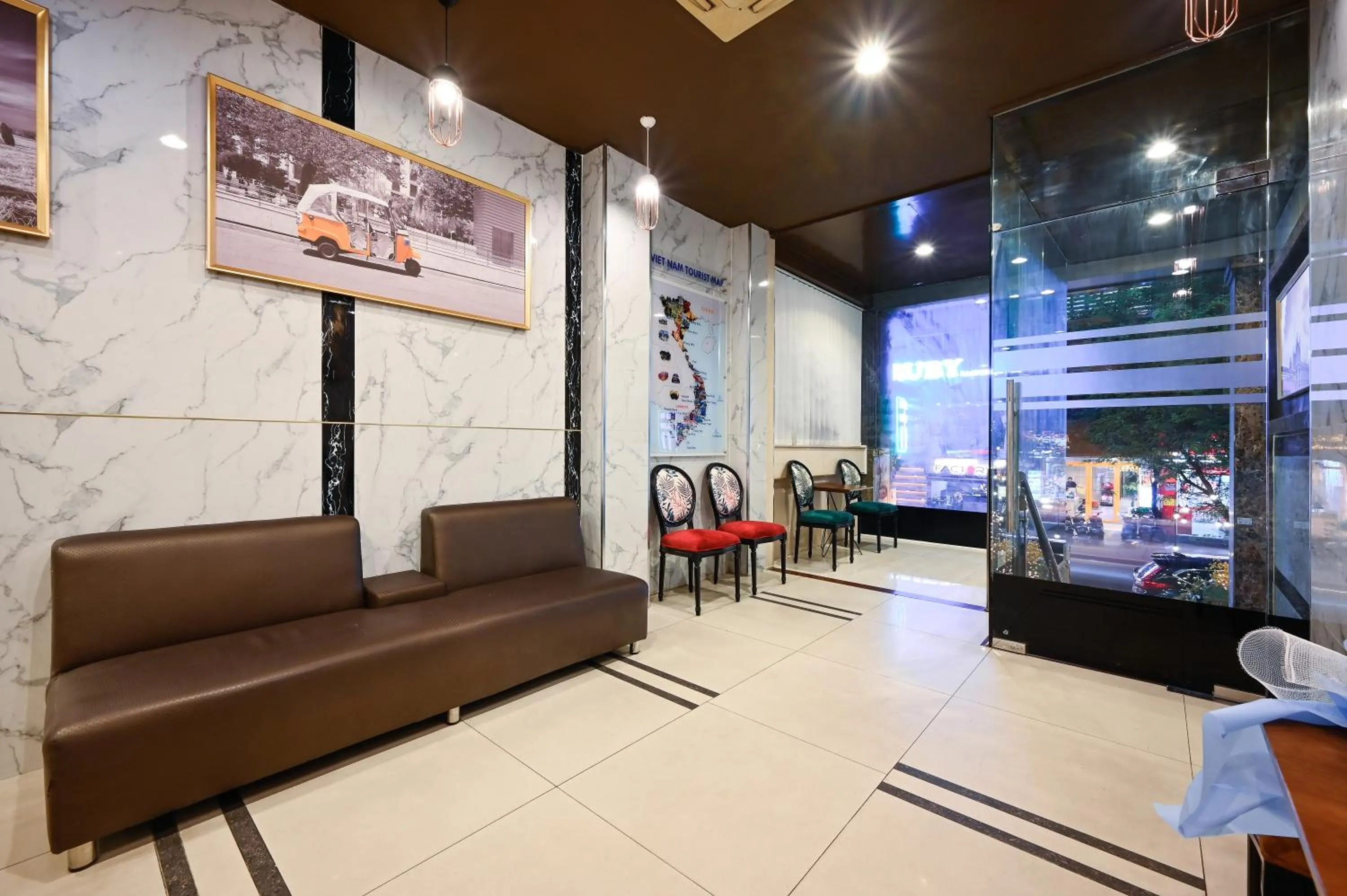 Lobby or reception in The Noble Swan Hotel New World