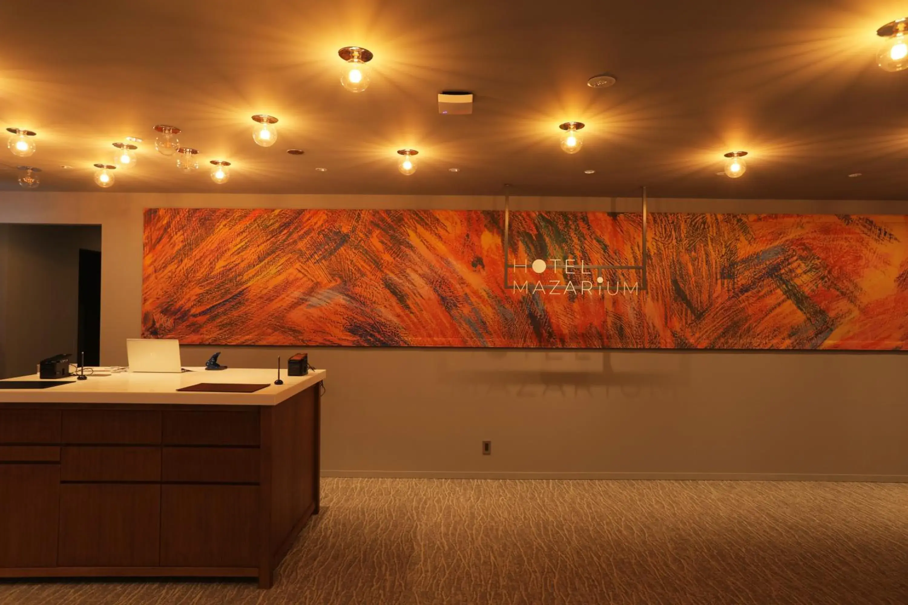 Lobby or reception in Hotel Mazarium Lobby or reception in Hotel Mazarium