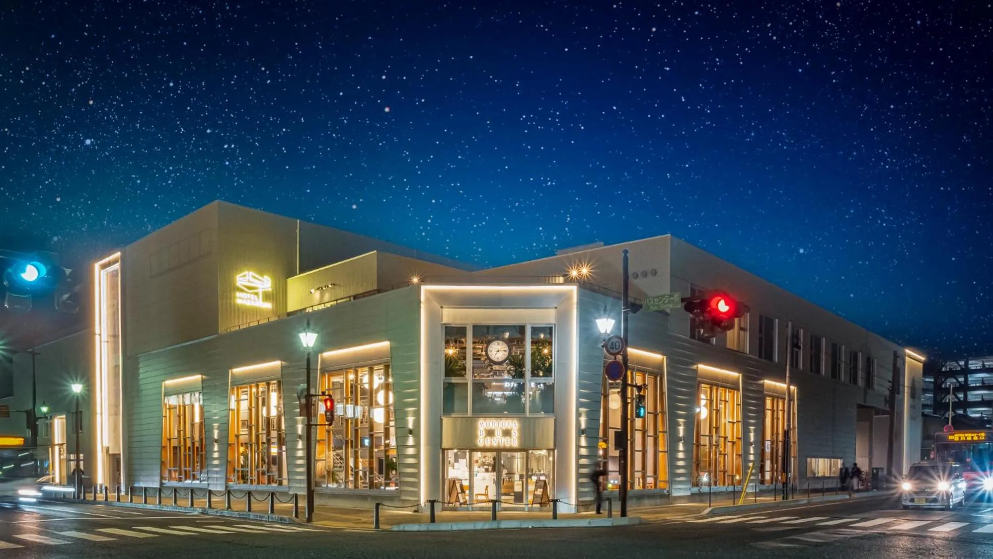 Property building in Hotel Mazarium