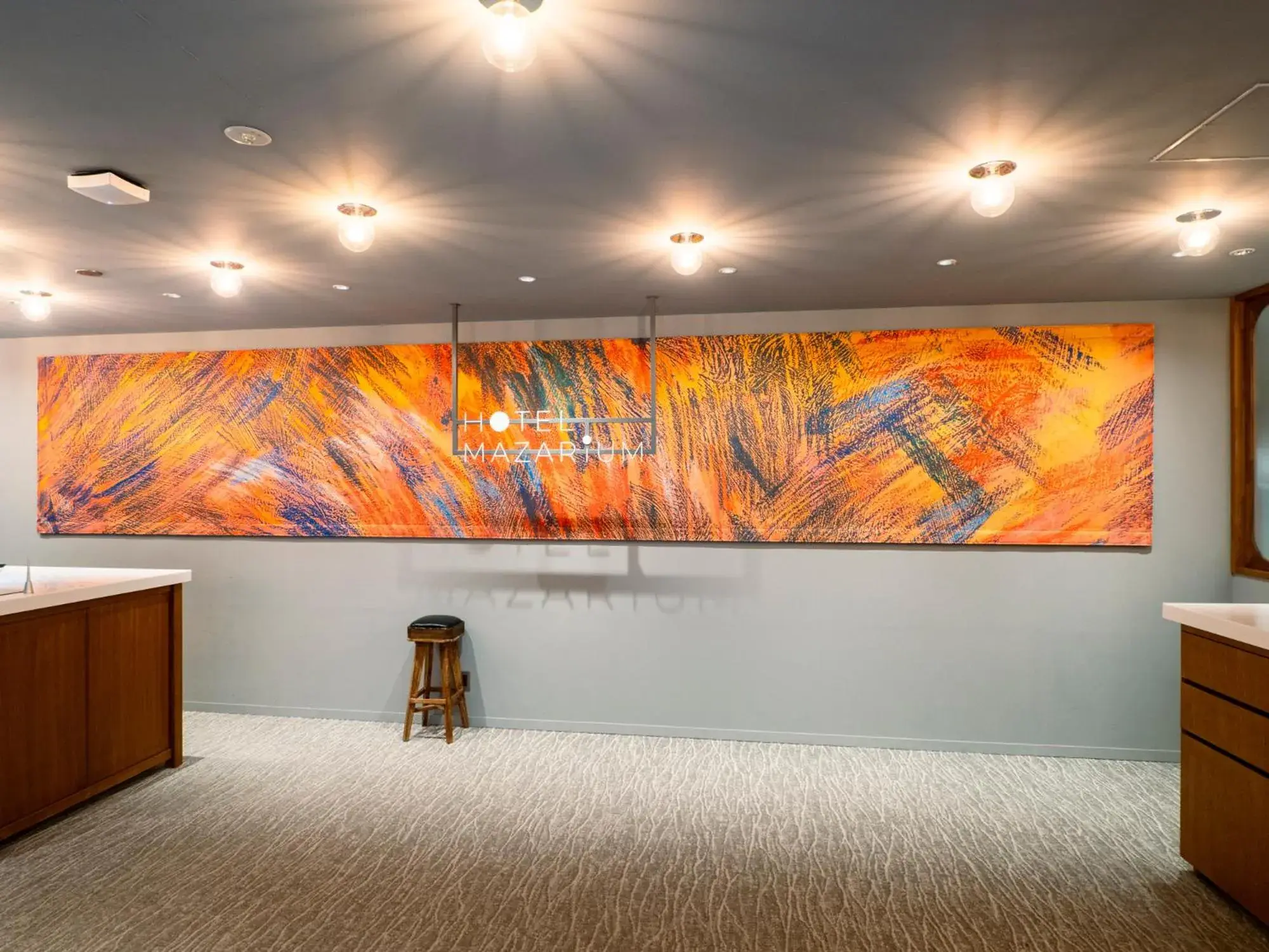 Lobby or reception in Hotel Mazarium Lobby or reception in Hotel Mazarium