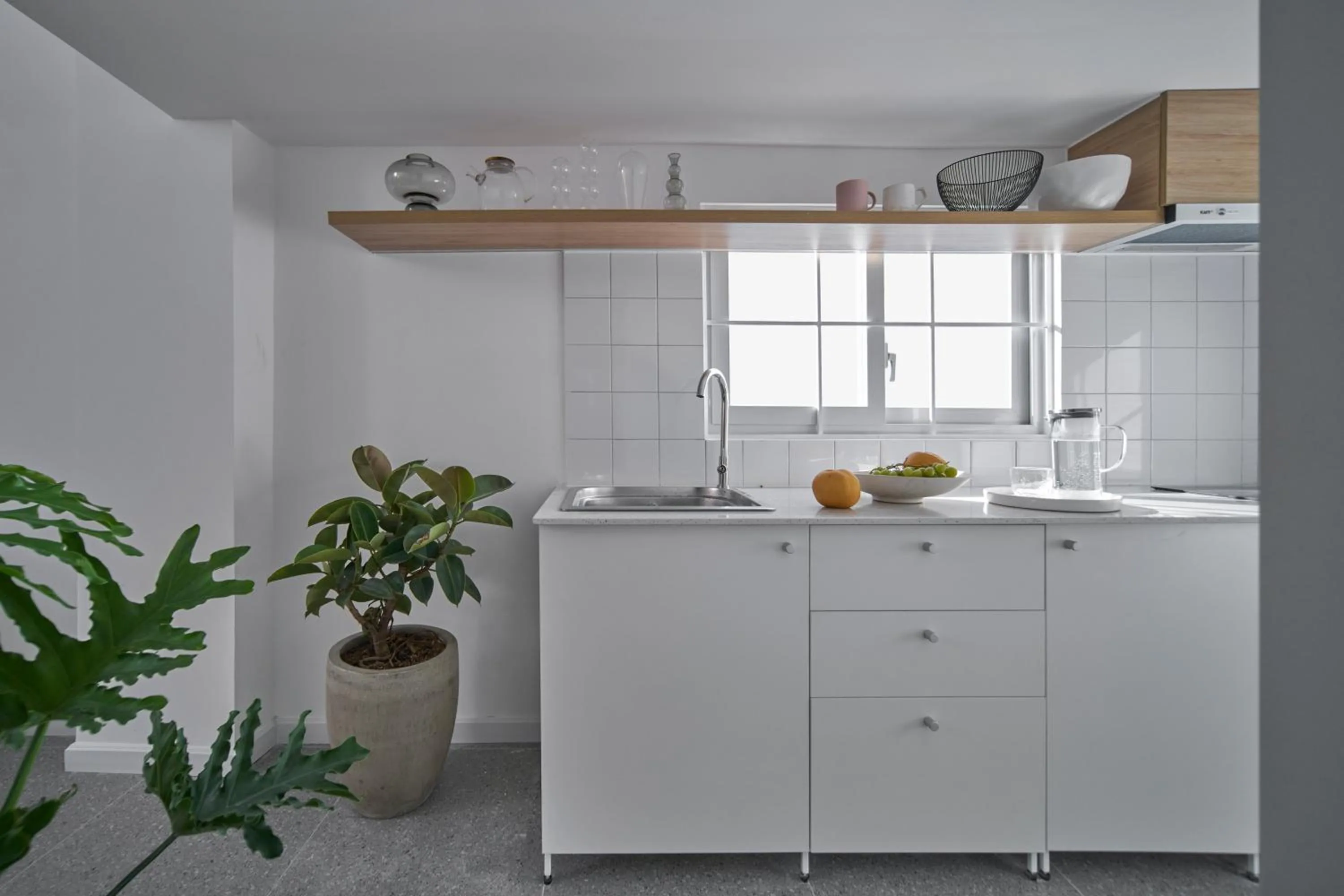 Kitchen or kitchenette in M Village Living Lê Văn Sỹ