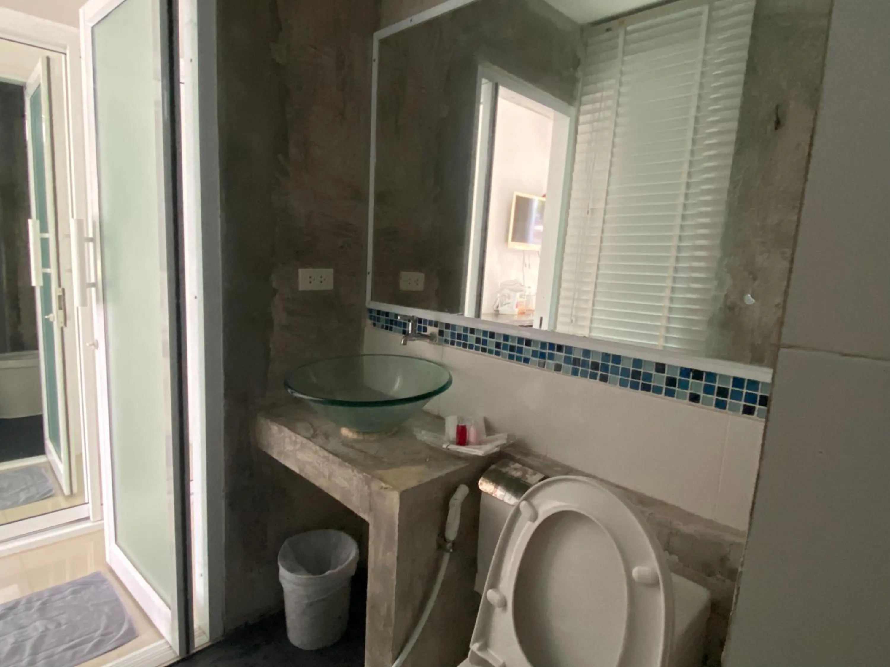 Bathroom in White house bailan resort