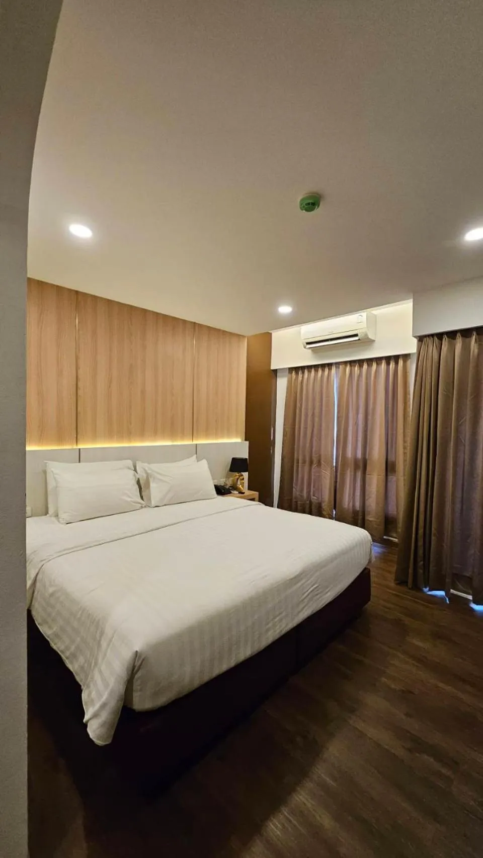 Bed in M CASA HOTEL PATTAYA