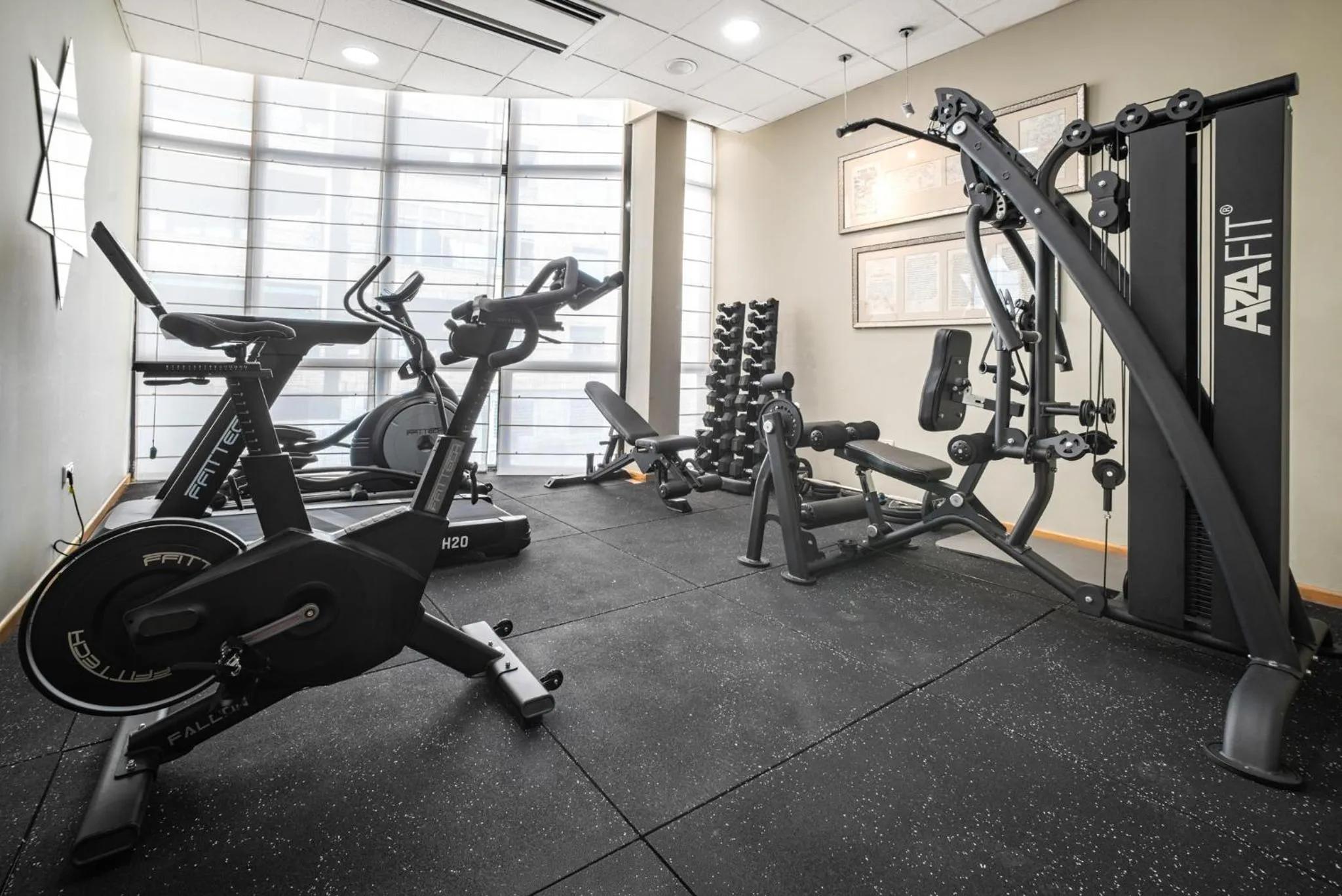 Fitness centre/facilities in Hotel Sercotel Tudela Bardenas