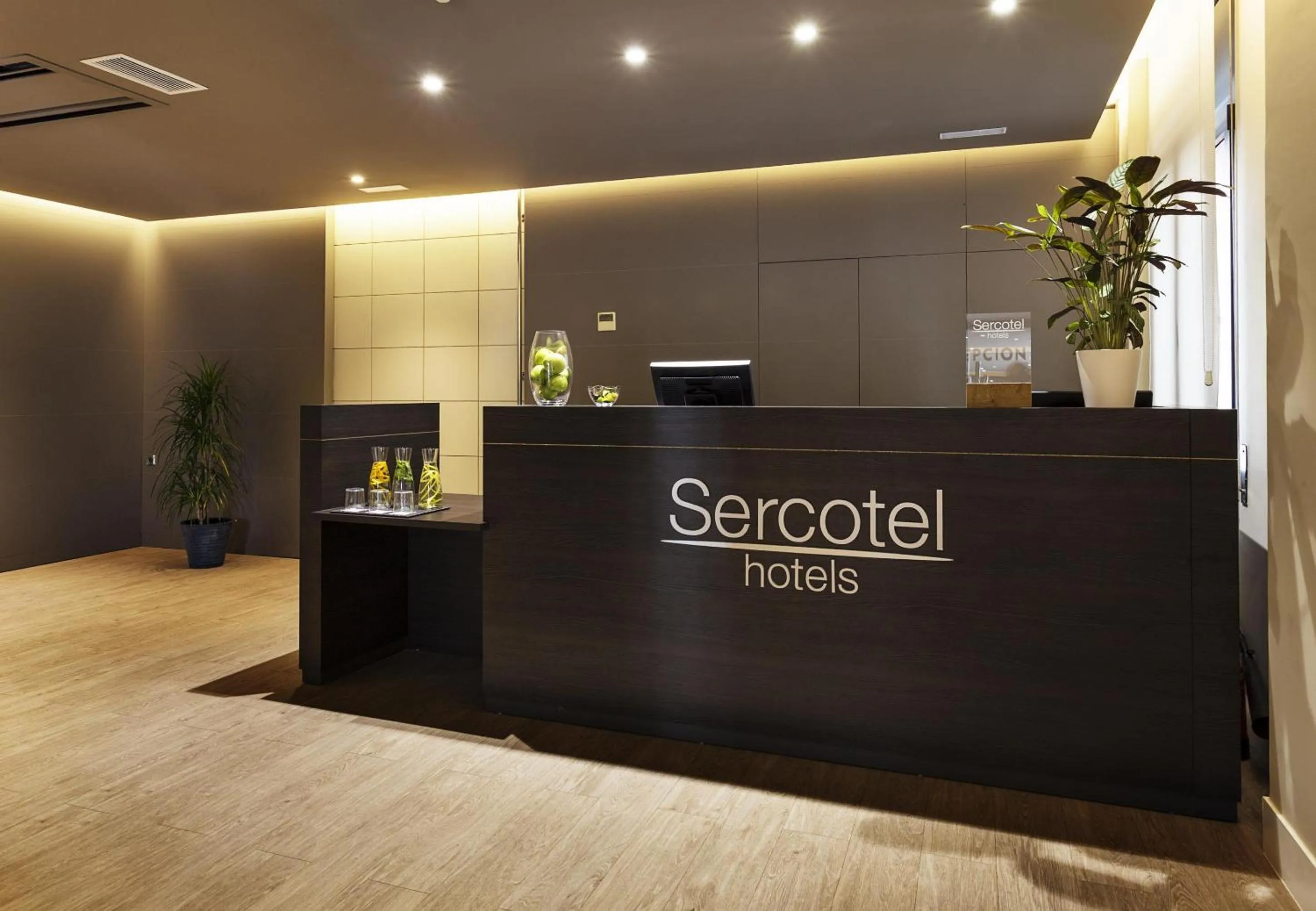 Lobby or reception in Hotel Sercotel Tudela Bardenas