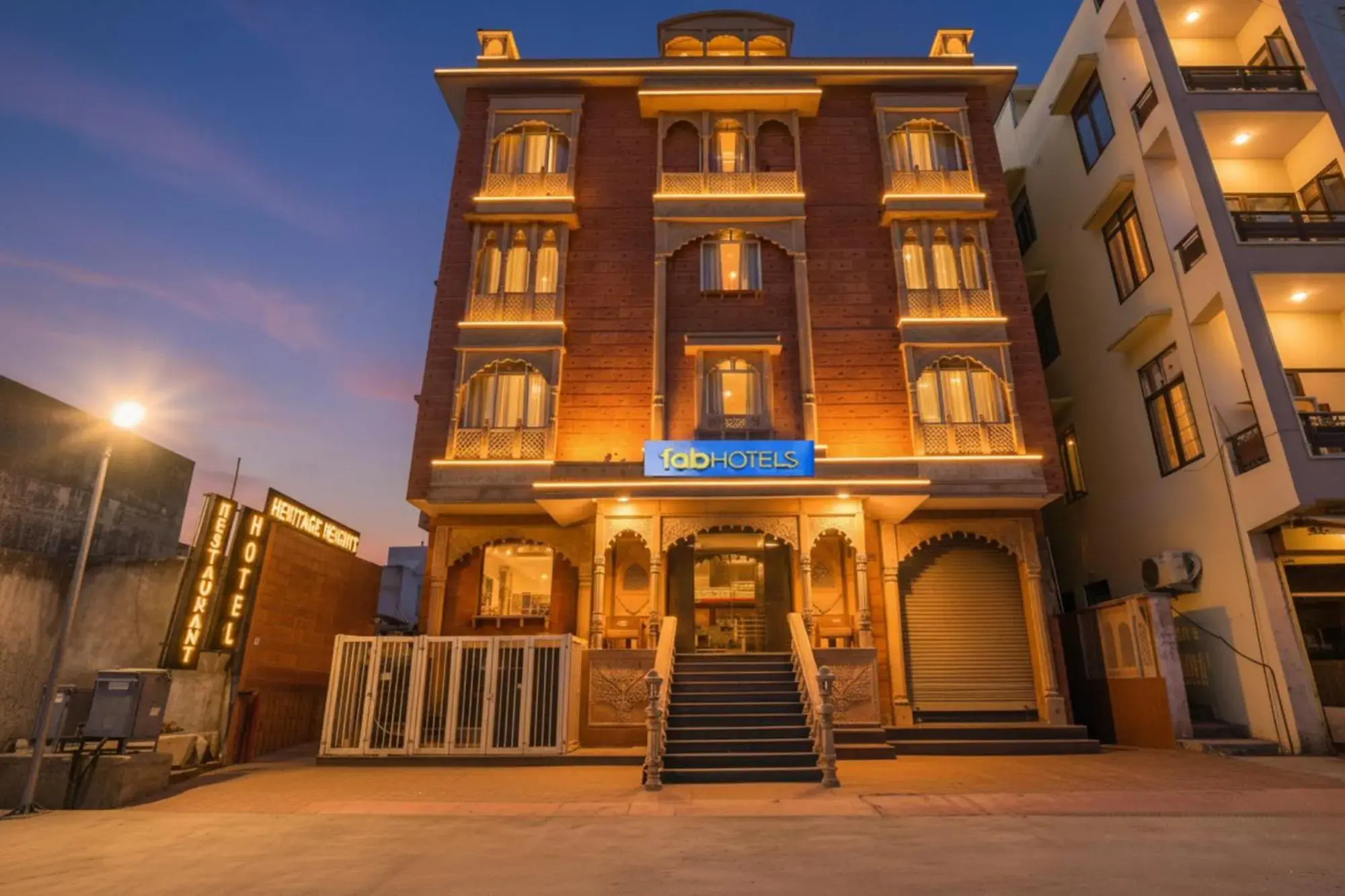 Property building in FabHotel Tipsyy Inn Suites Property building in FabHotel Tipsyy Inn Suites