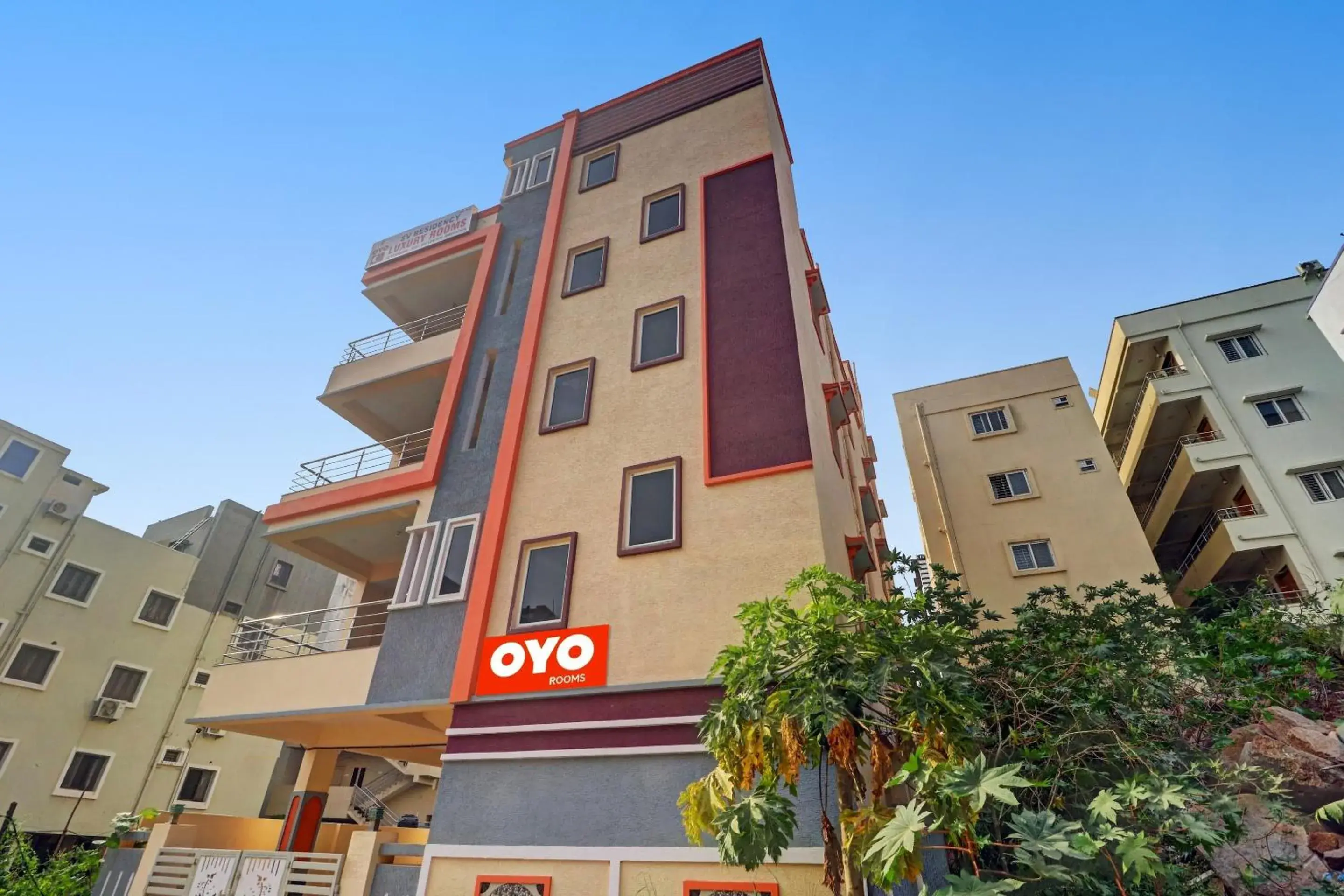 Facade/entrance in Hotel O S V Residency Kajaguda Near Gachibowli Facade/entrance in Hotel O S V Residency Kajaguda Near Gachibowli