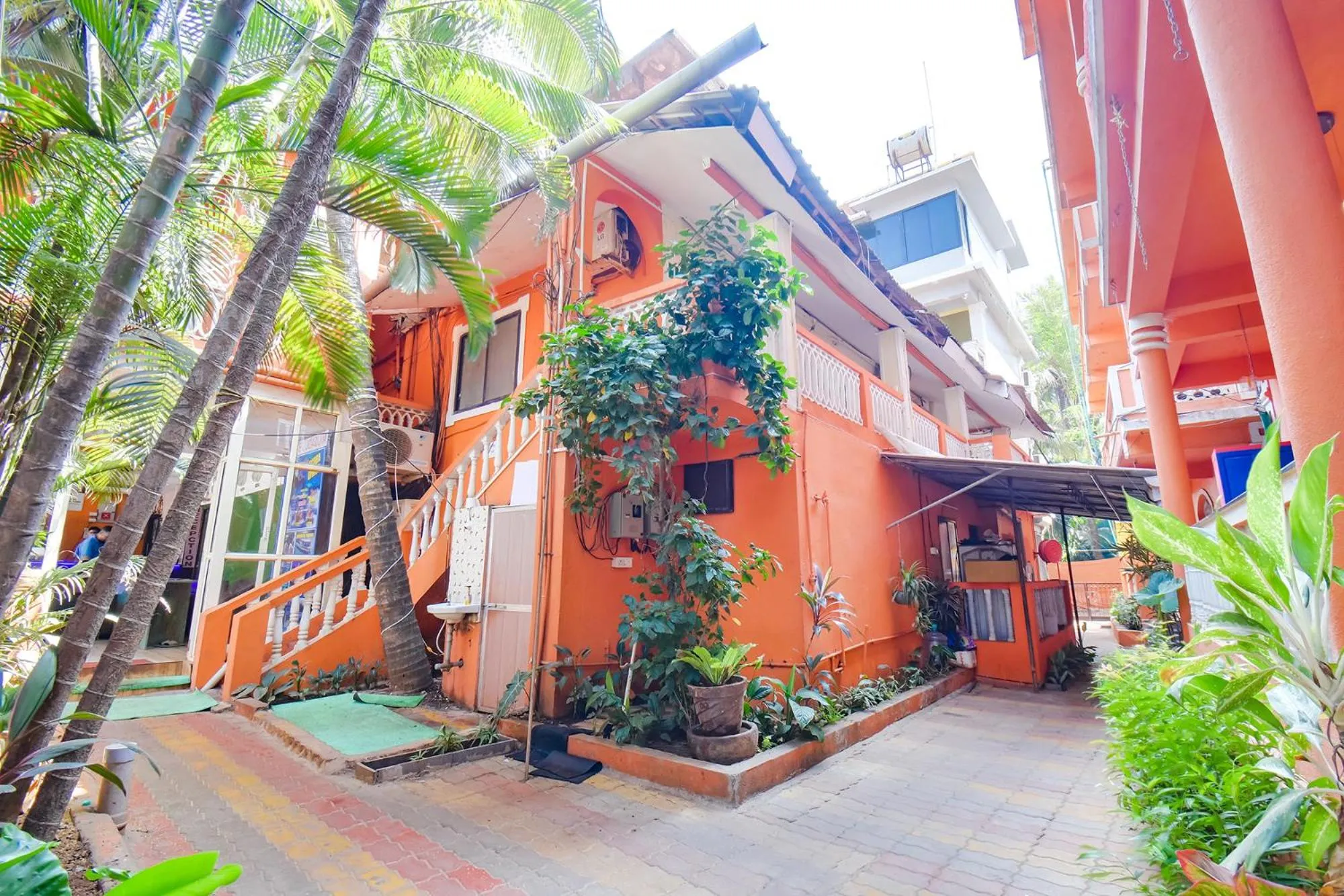 Facade/entrance in Via Shanel Beachside Resort - Tito's lane, Baga Beach