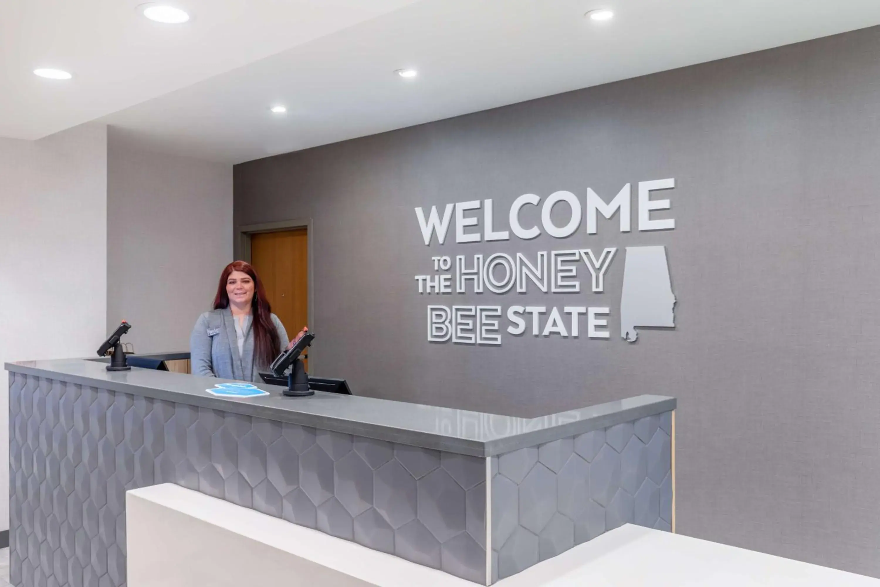 Lobby or reception in Hampton Inn Albertville, Al Lobby or reception in Hampton Inn Albertville, Al