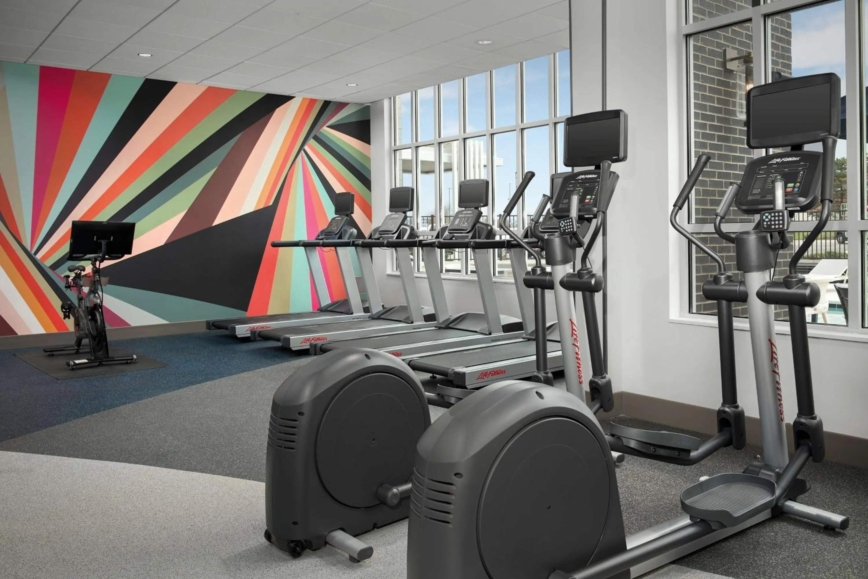 Fitness centre/facilities in Hilton Garden Inn Florence Cincinnati Airport South