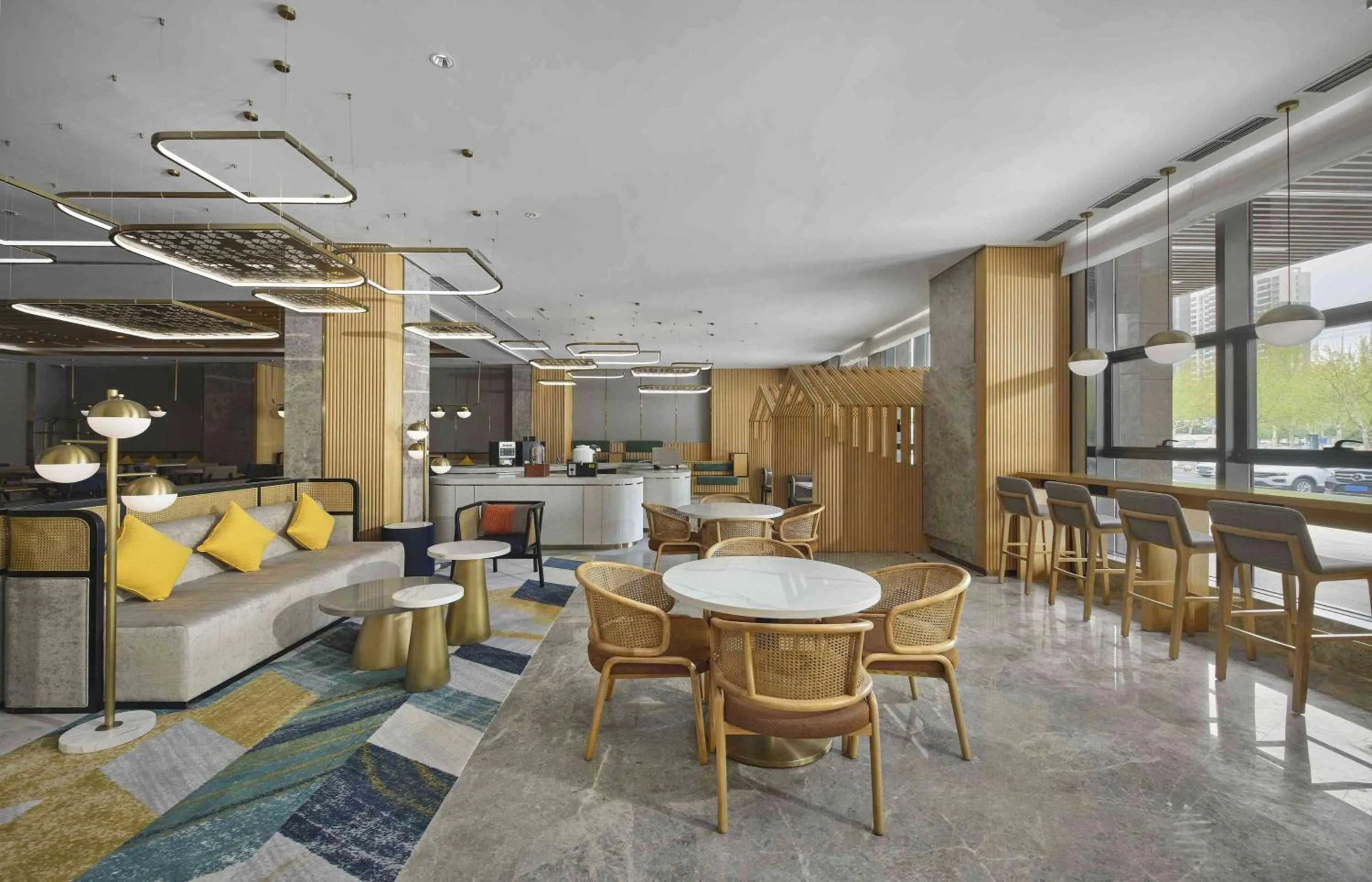 Lobby or reception in Hilton Garden Inn Xingtai Xiangdu District