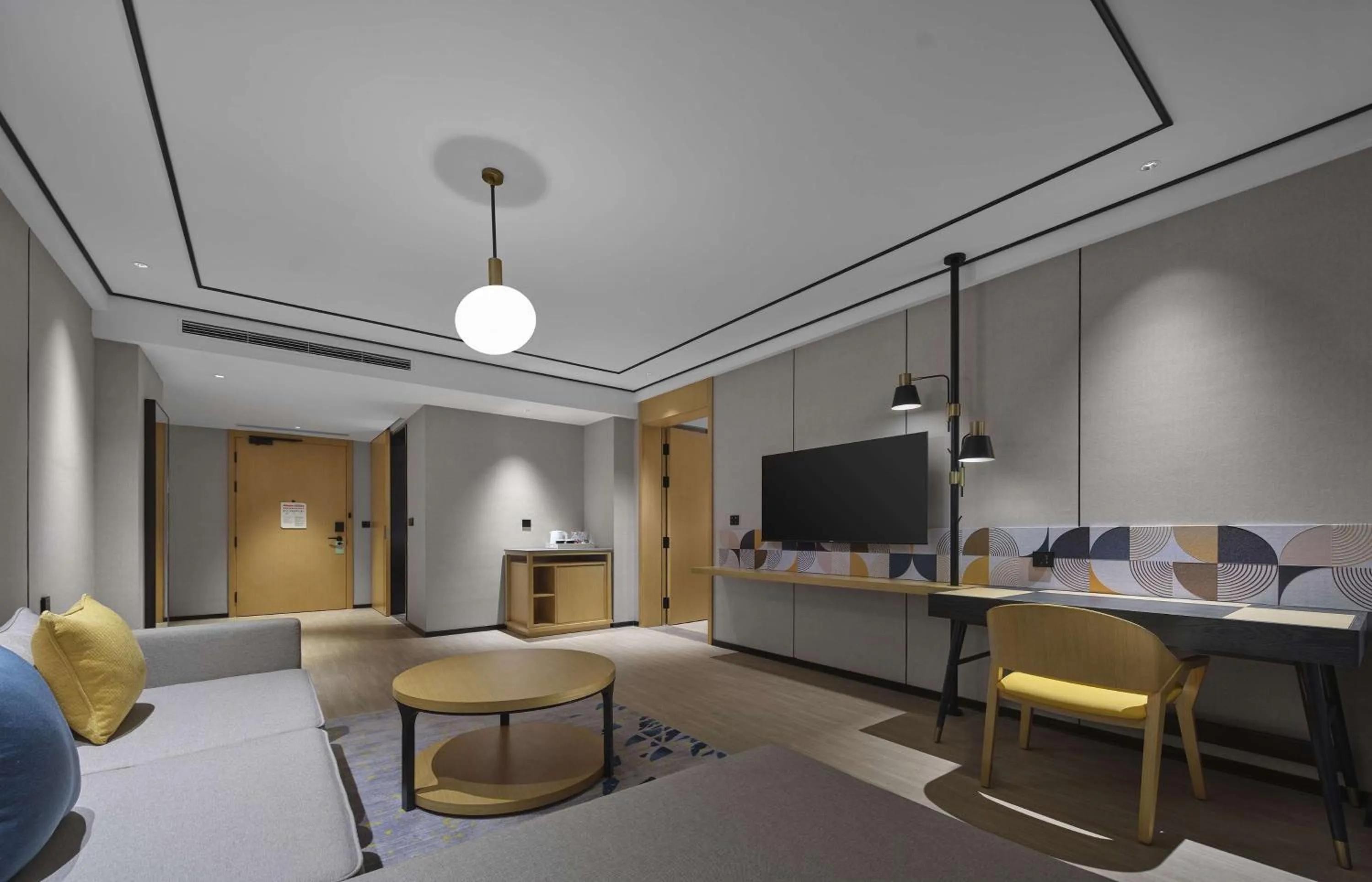 Living room in Hilton Garden Inn Xingtai Xiangdu District