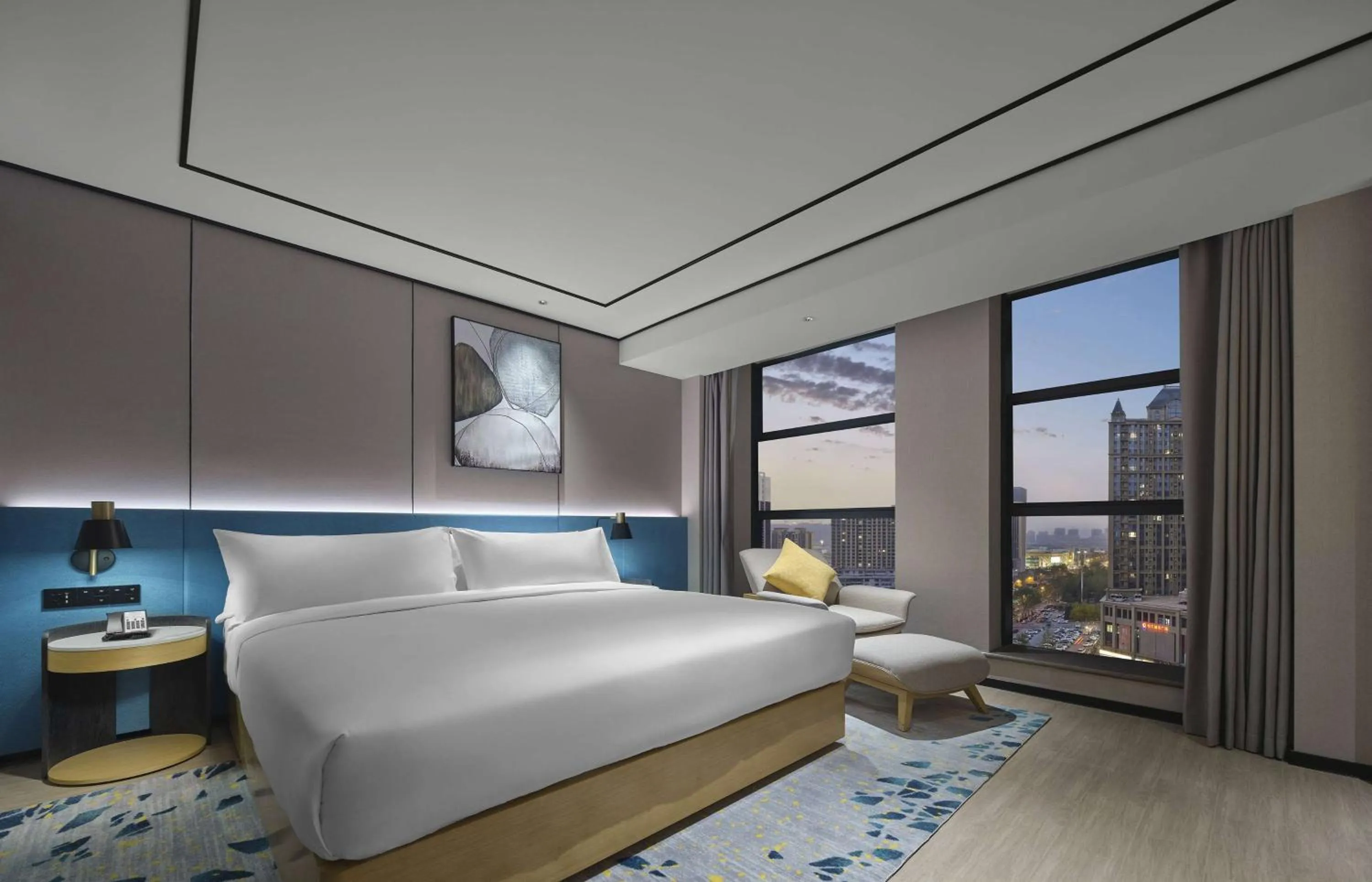 Bed in Hilton Garden Inn Xingtai Xiangdu District