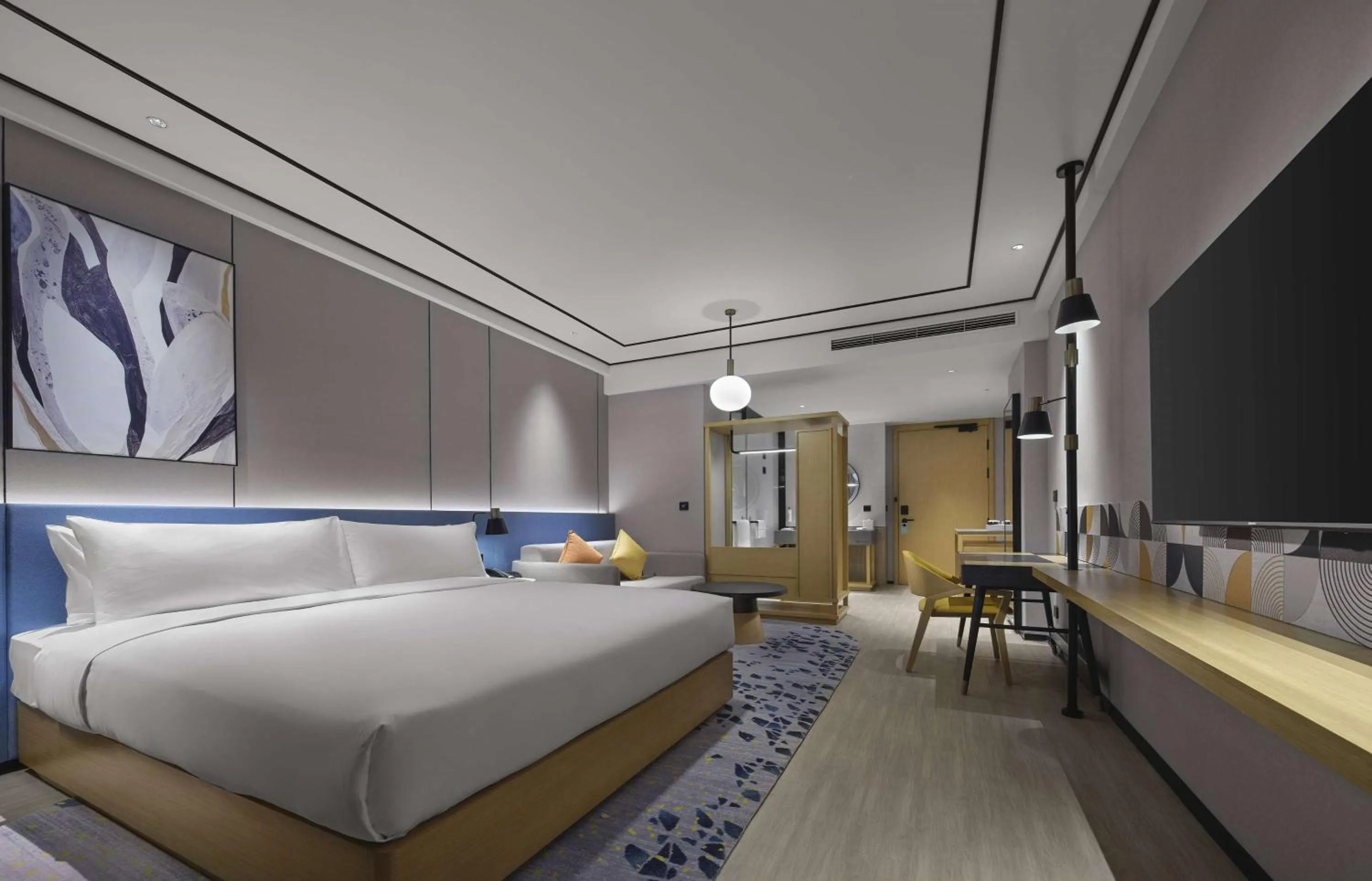 Bed in Hilton Garden Inn Xingtai Xiangdu District