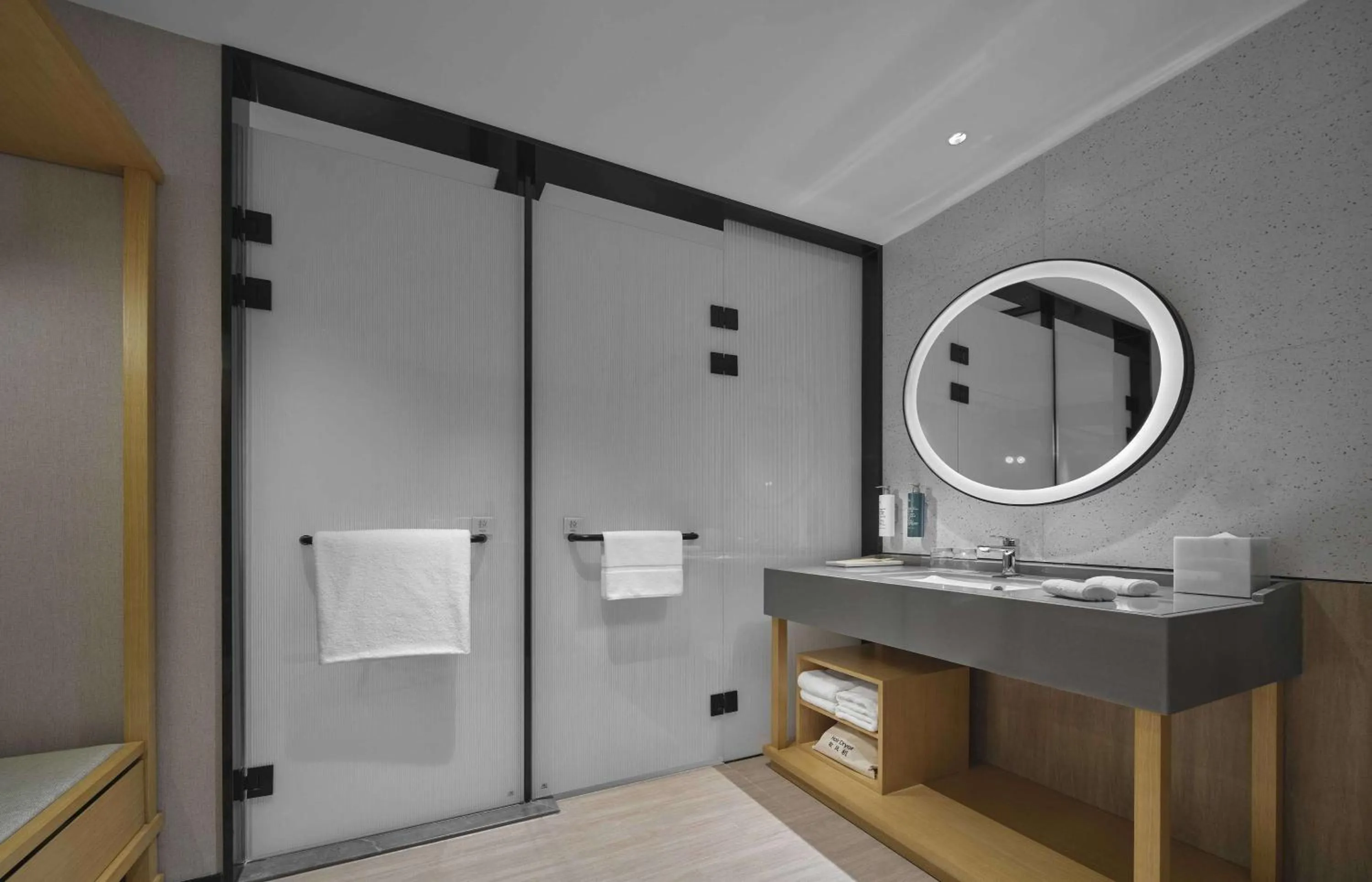 Bathroom in Hilton Garden Inn Xingtai Xiangdu District