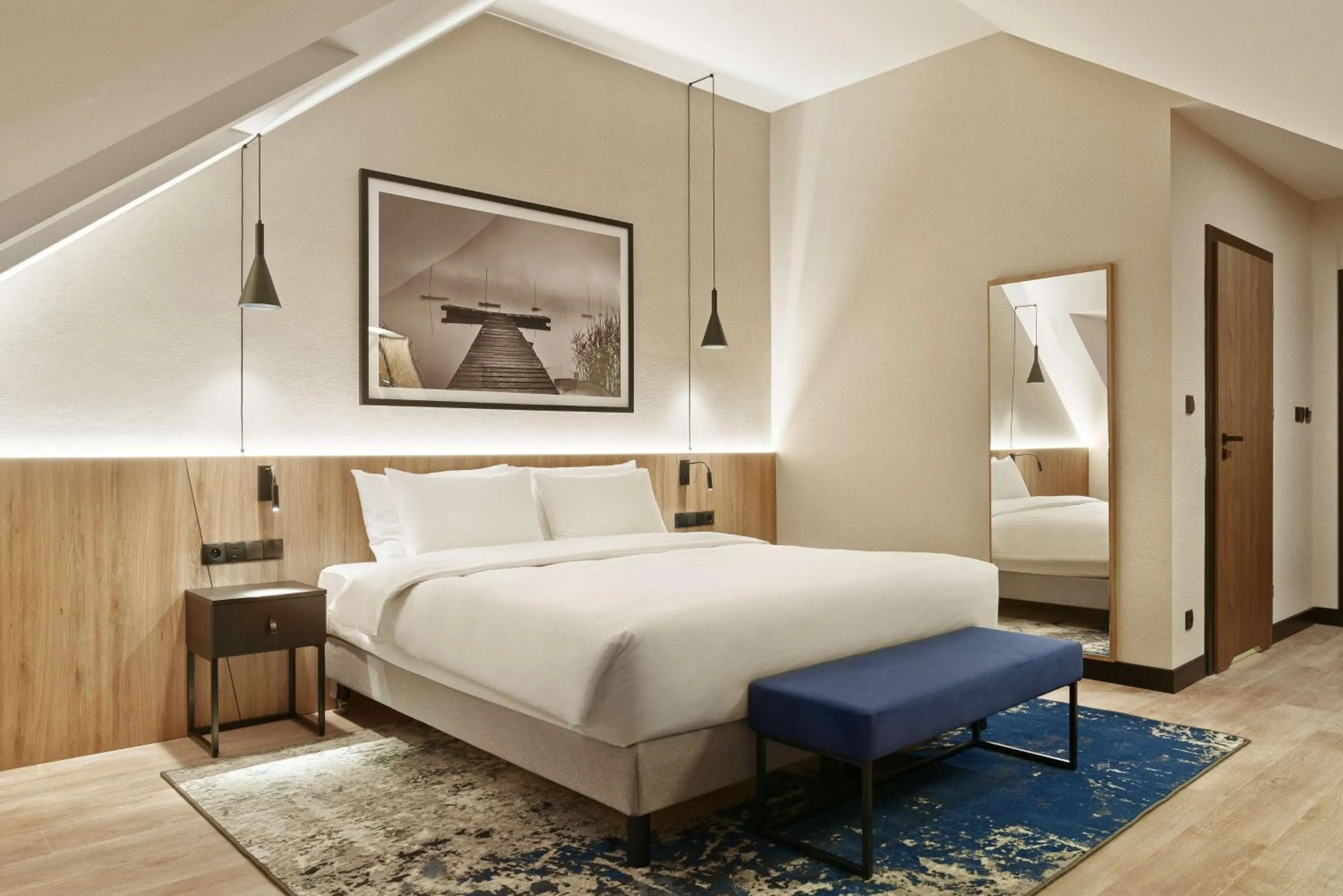 Bedroom, Bed in Radisson Blu Resort & Conference Center, Ostróda Mazury