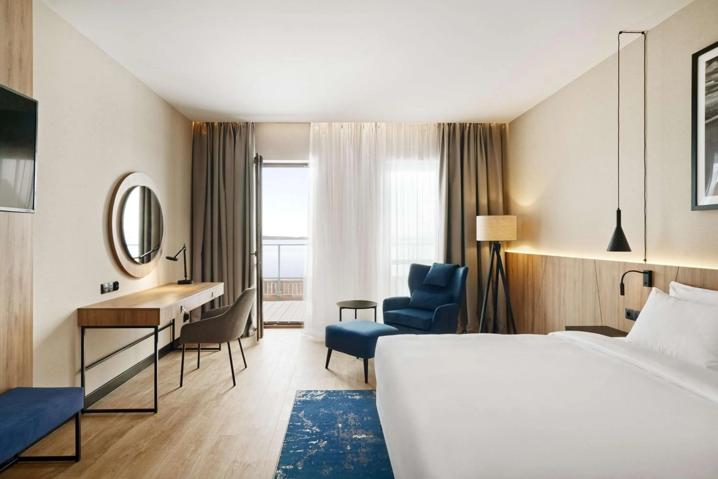 Bedroom, Bed in Radisson Blu Resort & Conference Center, Ostróda Mazury