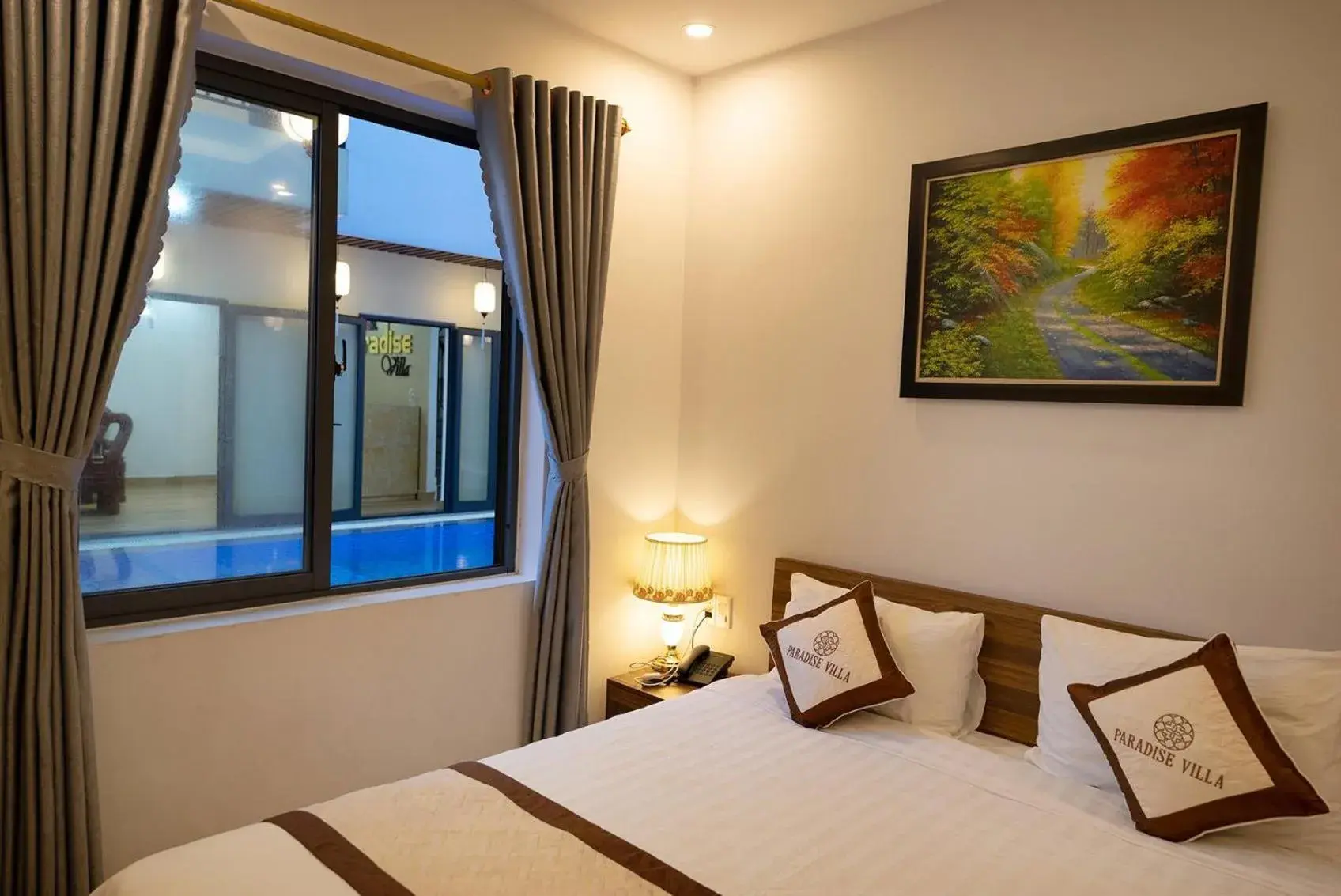 Double Room with Pool View in Hoi An Paradise Villa Double Room with Pool View in Hoi An Paradise Villa