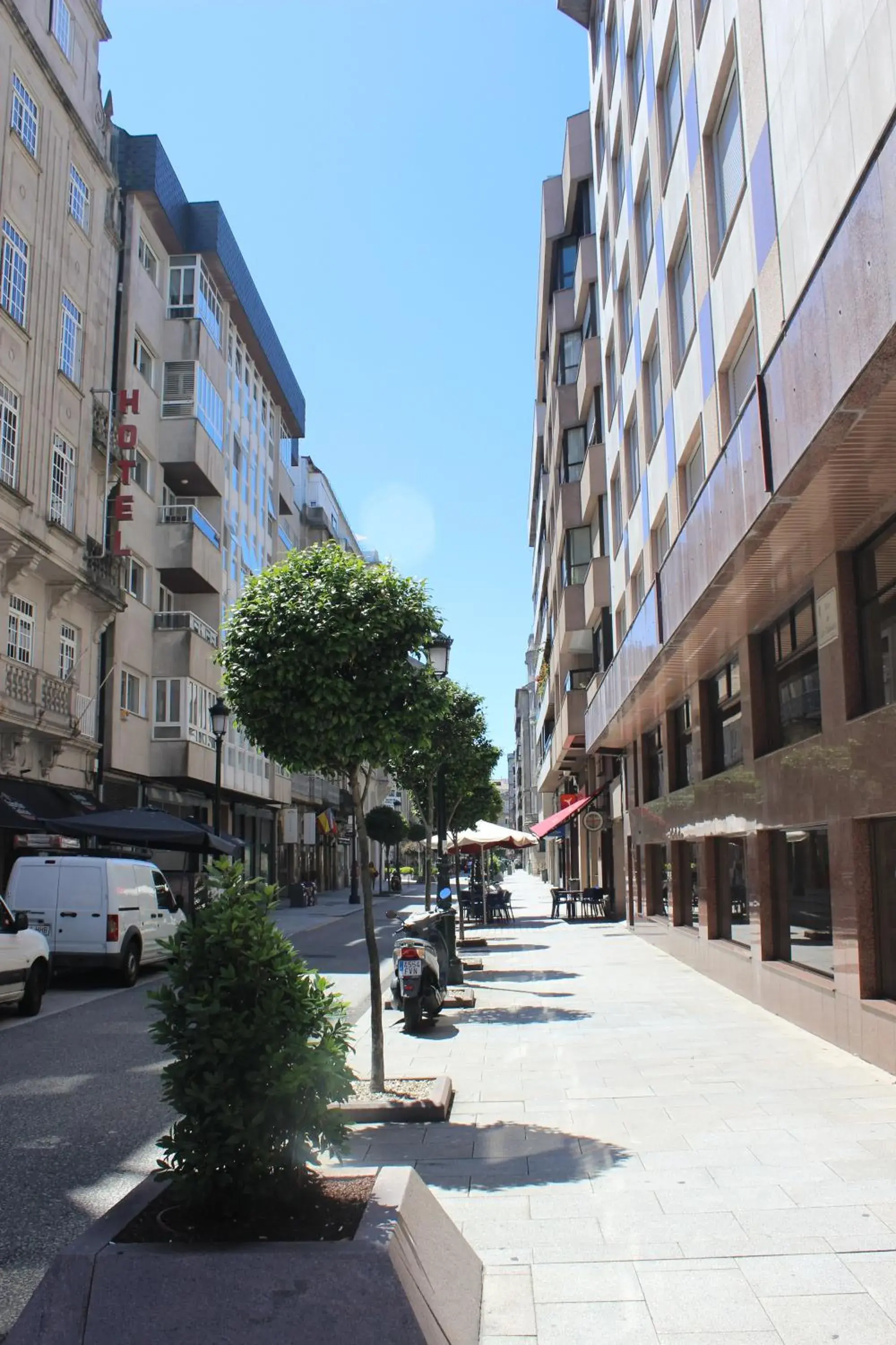 Property building in Hotel Ciudad de Vigo Property building in Hotel Ciudad de Vigo