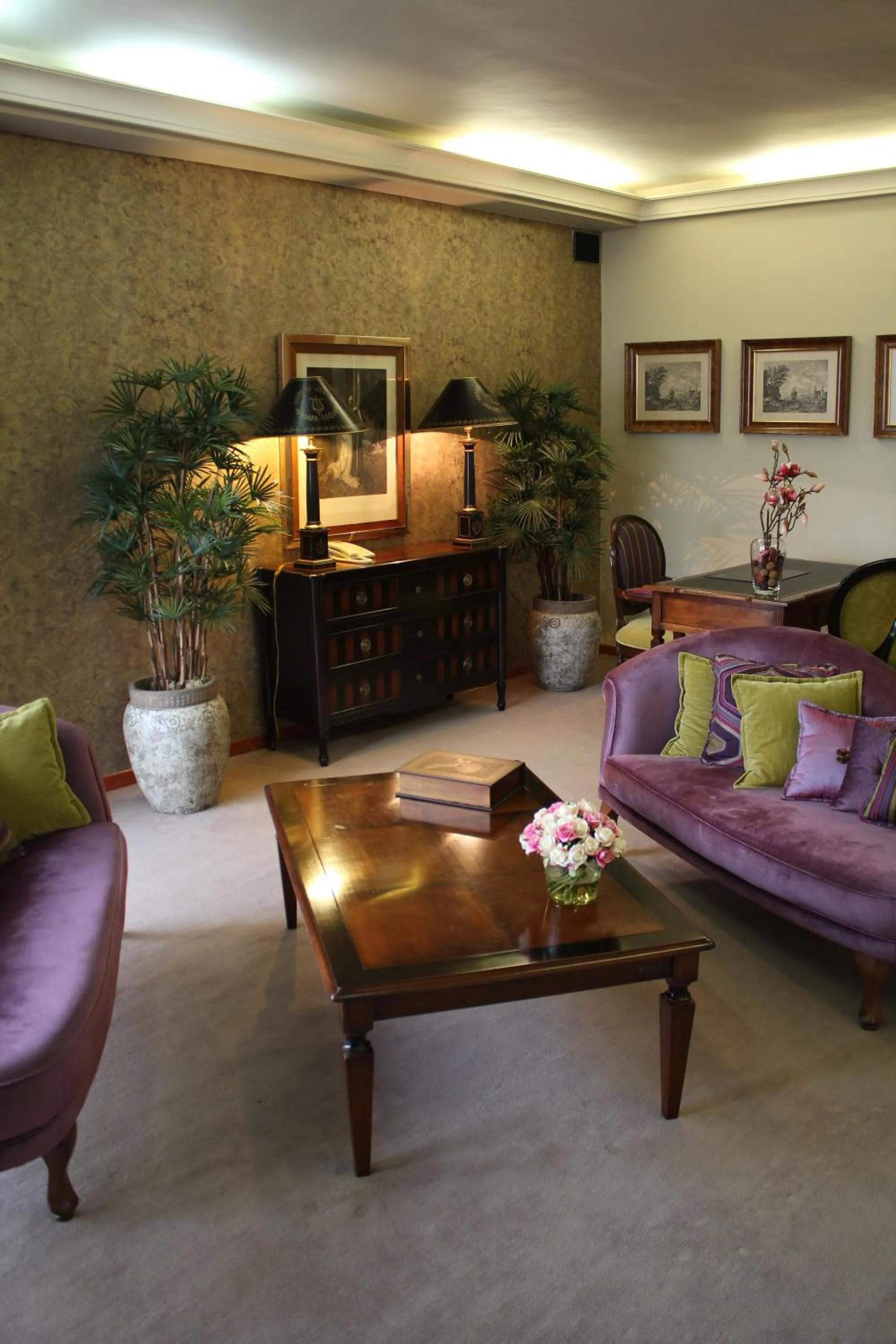 Living room in Hotel Ciudad de Vigo