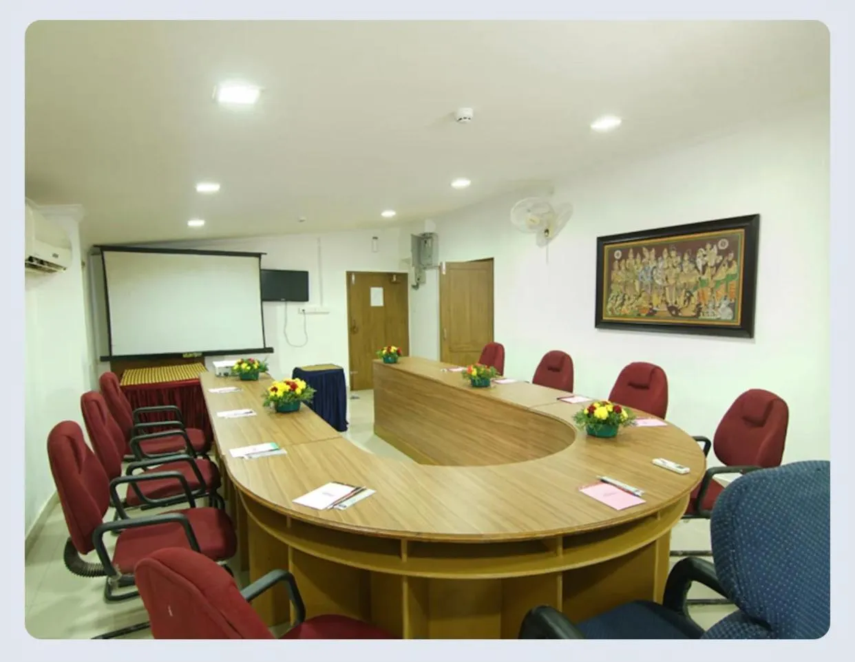 Meeting/conference room in Hotel Sasthapuri