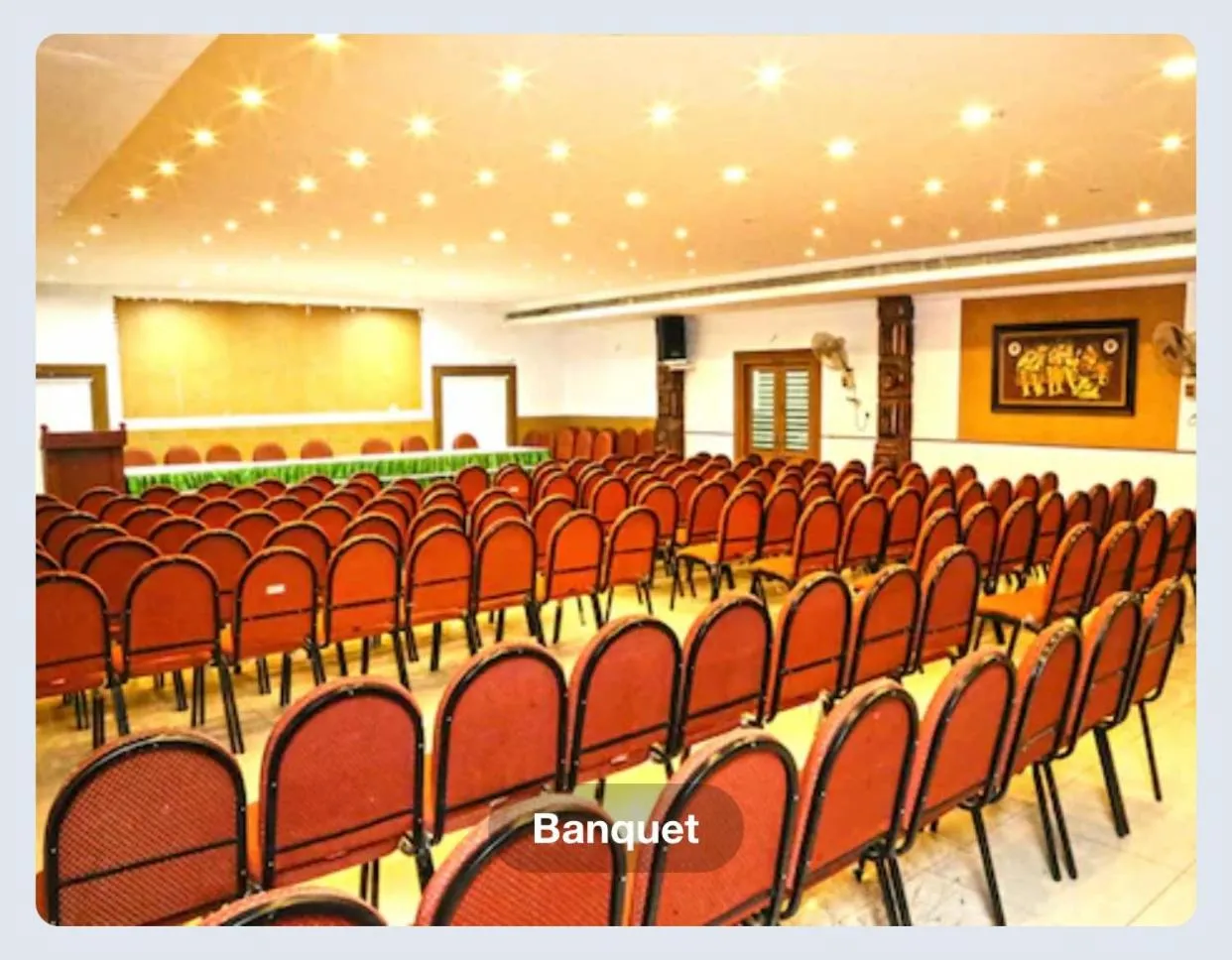 Banquet/Function facilities in Hotel Sasthapuri