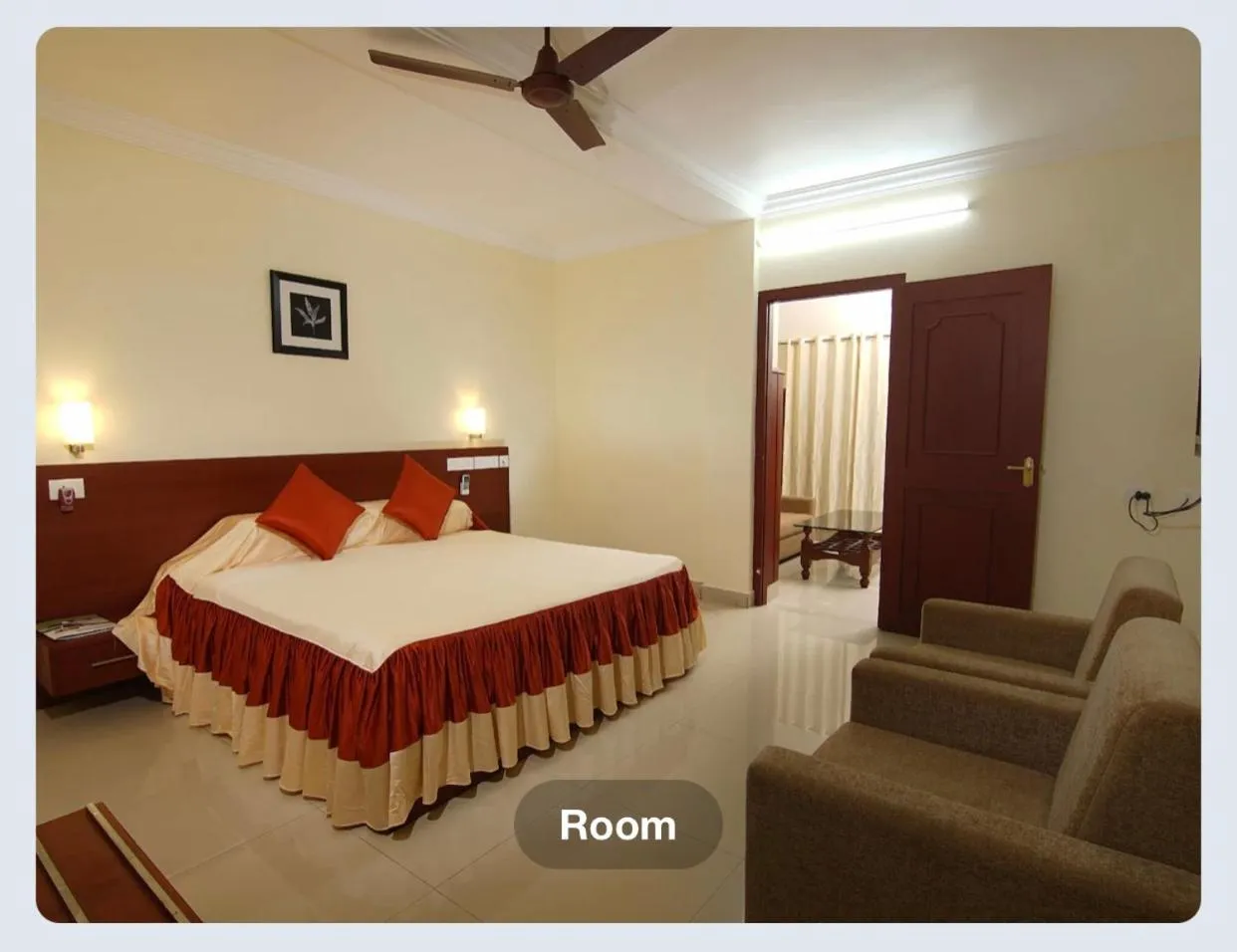Photo of the whole room, Bed in Hotel Sasthapuri